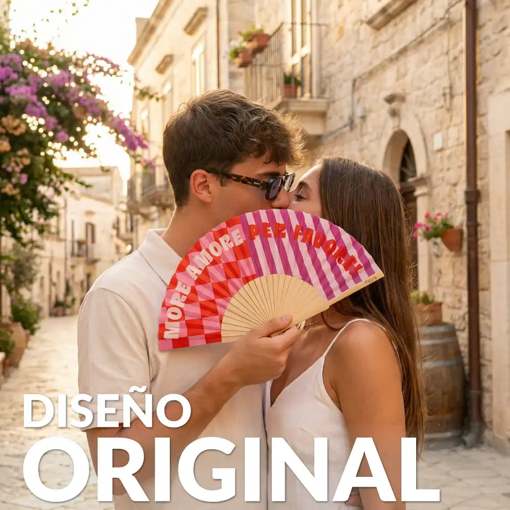 Abanico "More amore, per favore"