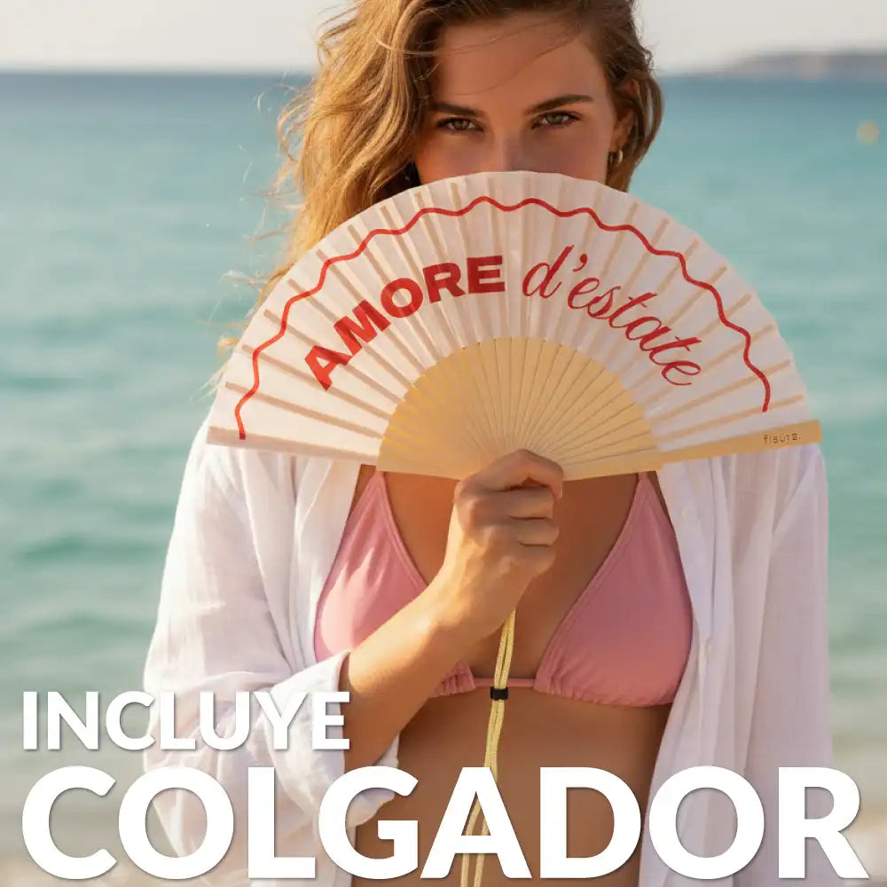 Abanico "Amore d'estate"