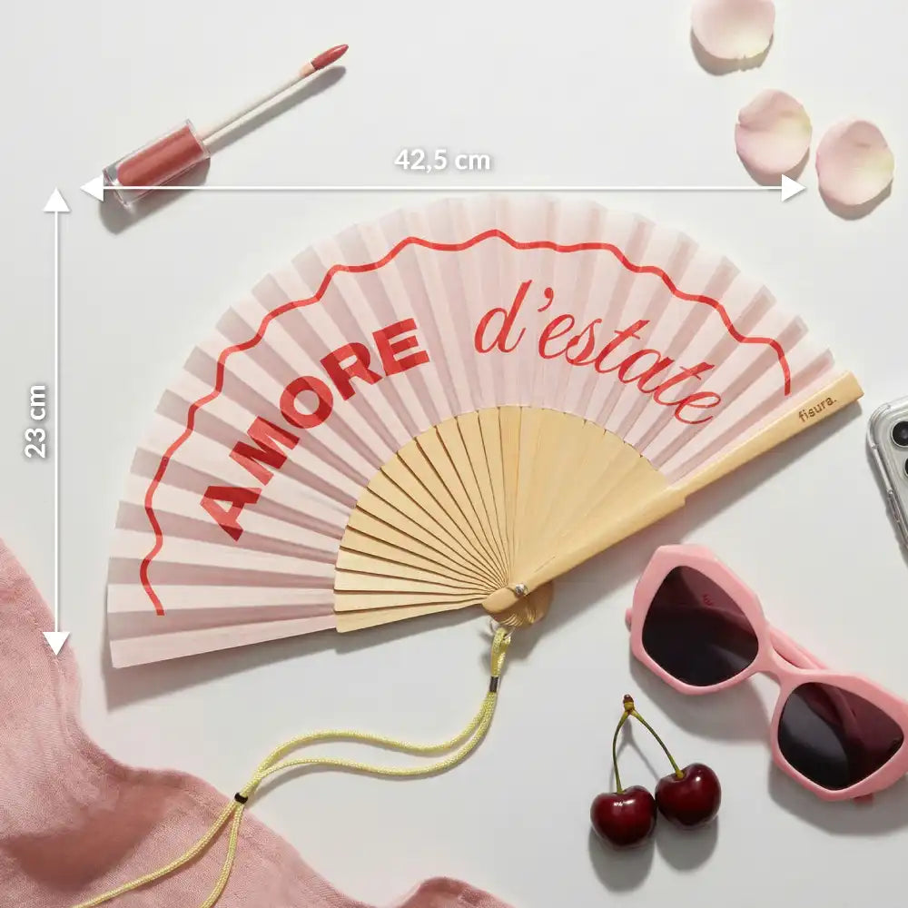 Abanico "Amore d'estate"