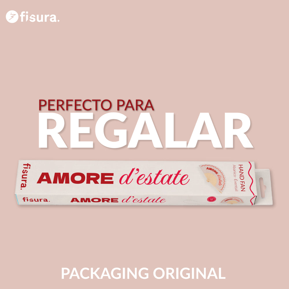 Abanico "Amore d'estate"