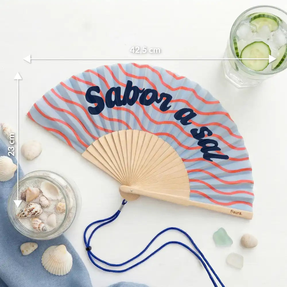 Abanico "Sabor a sal”