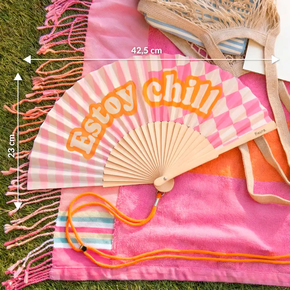 Abanico "Estoy chill”