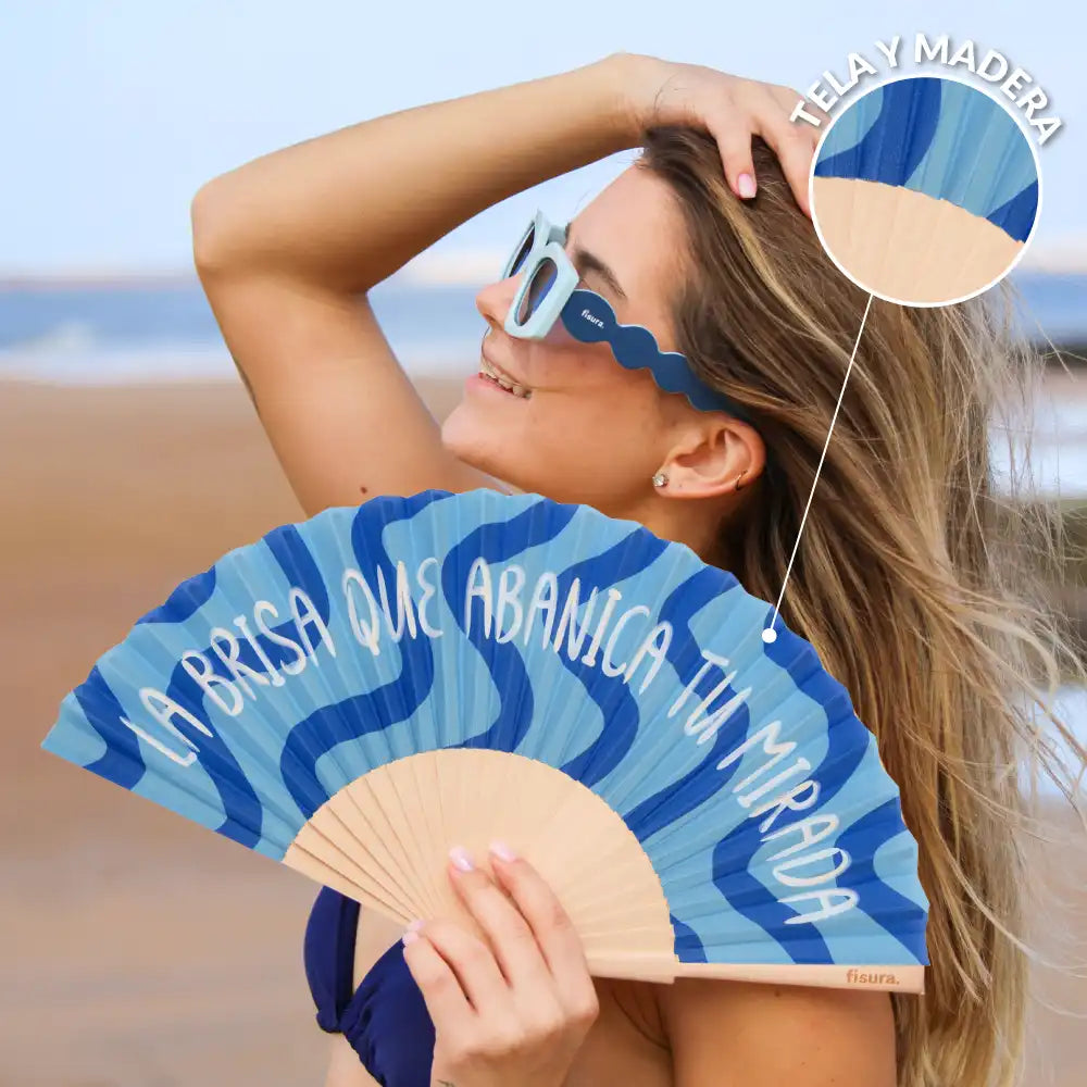 Abanico "La brisa que abanica tu mirada”