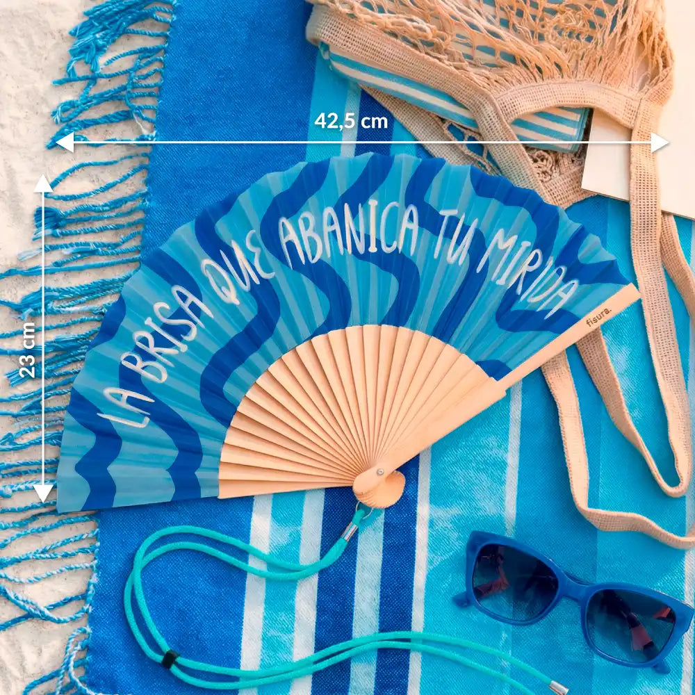 Abanico "La brisa que abanica tu mirada”