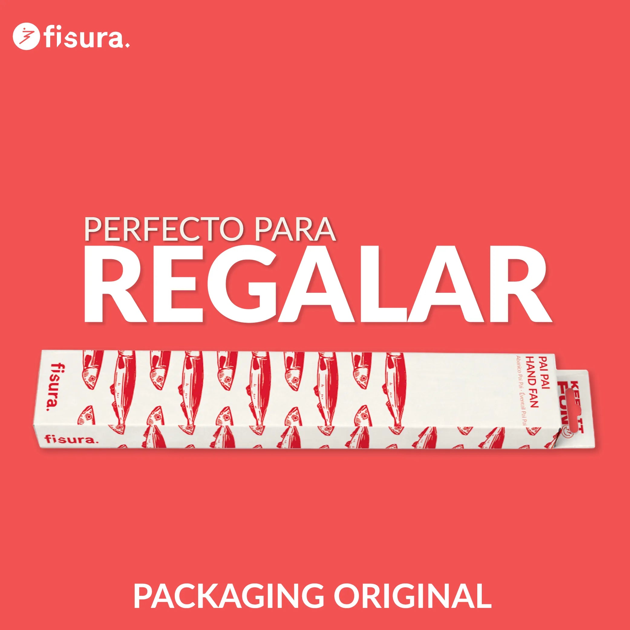 Handfächer Pai Pai „Sardinas“