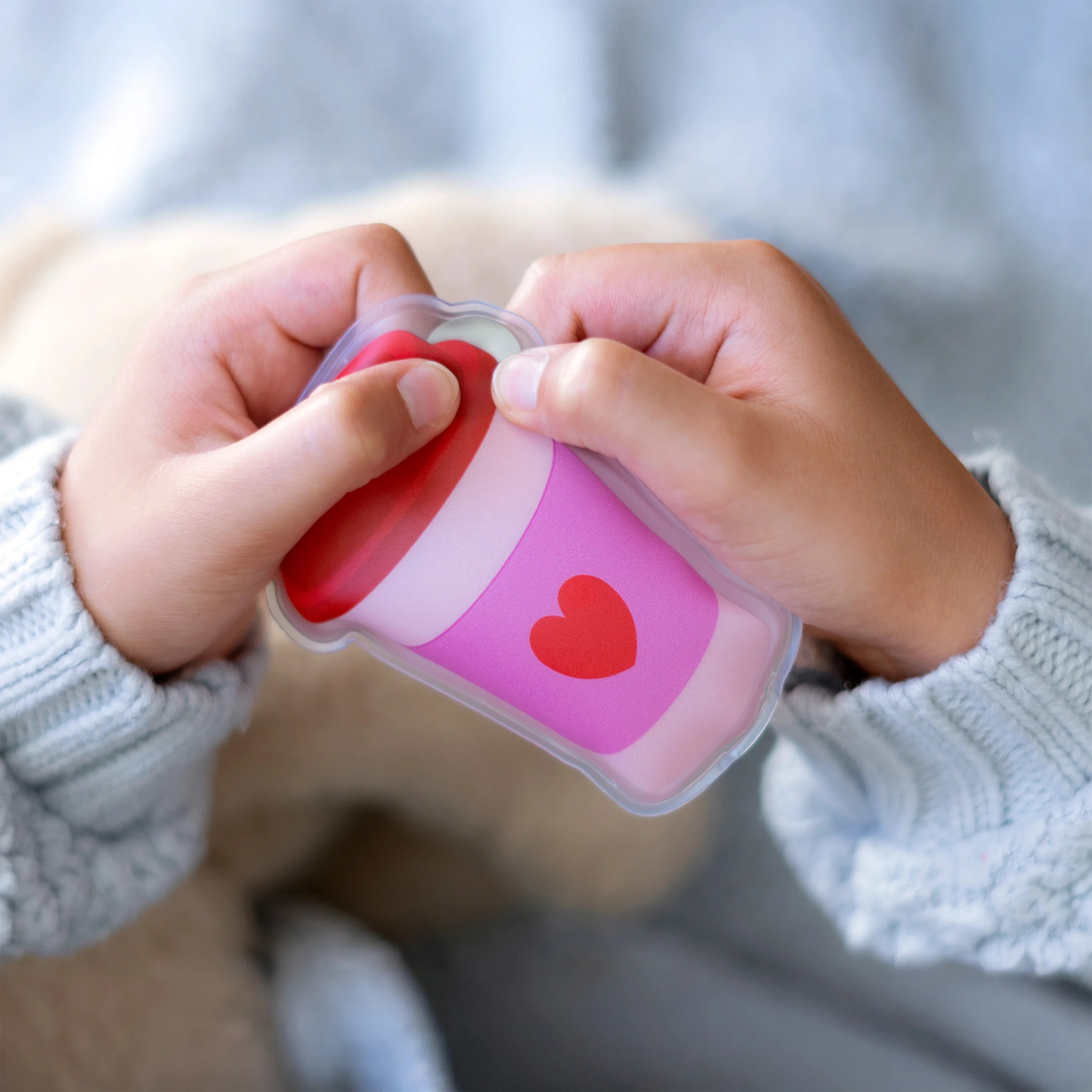 Pack de 2 calentadores de manos “Termo y donut”