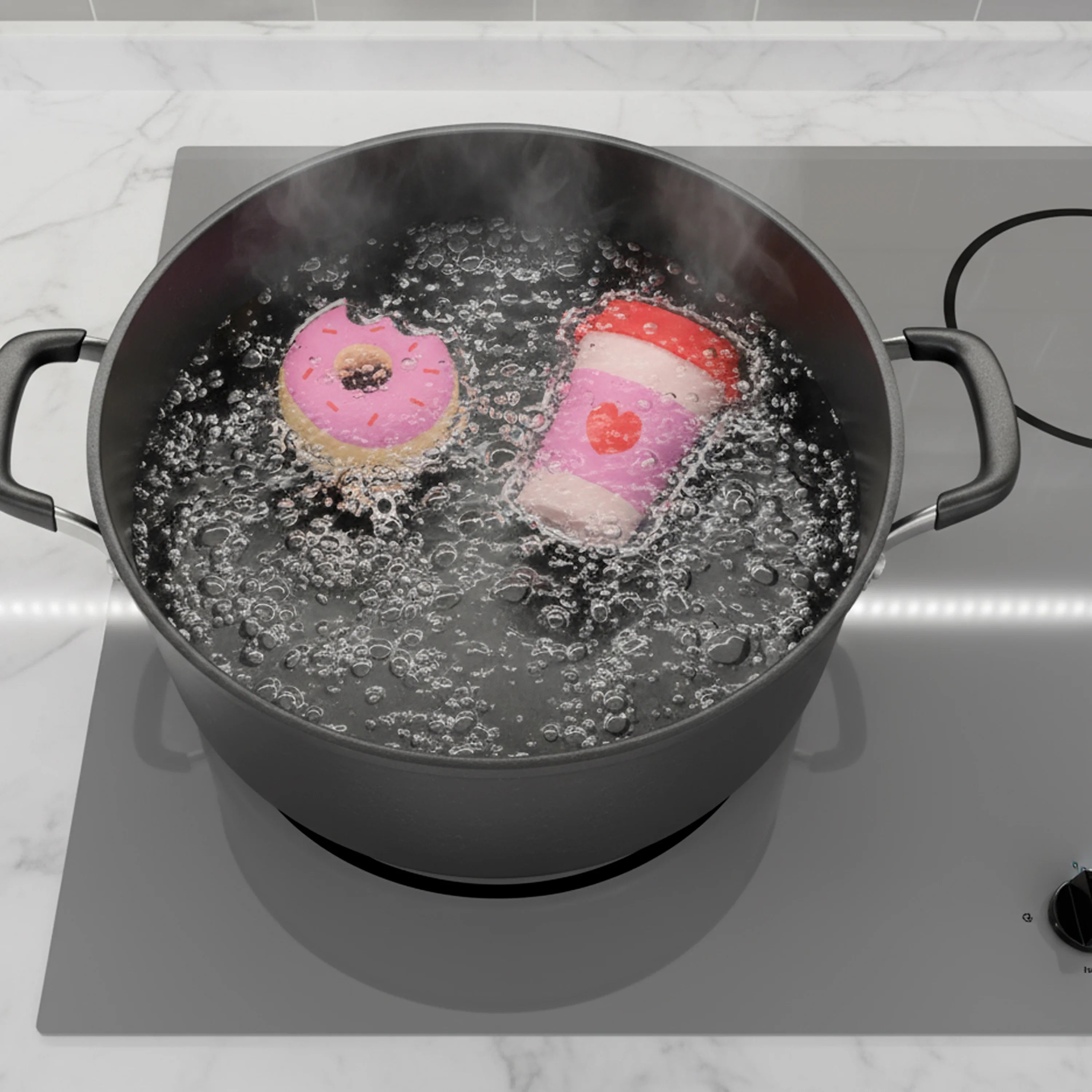 Pack de 2 calentadores de manos “Termo y donut”