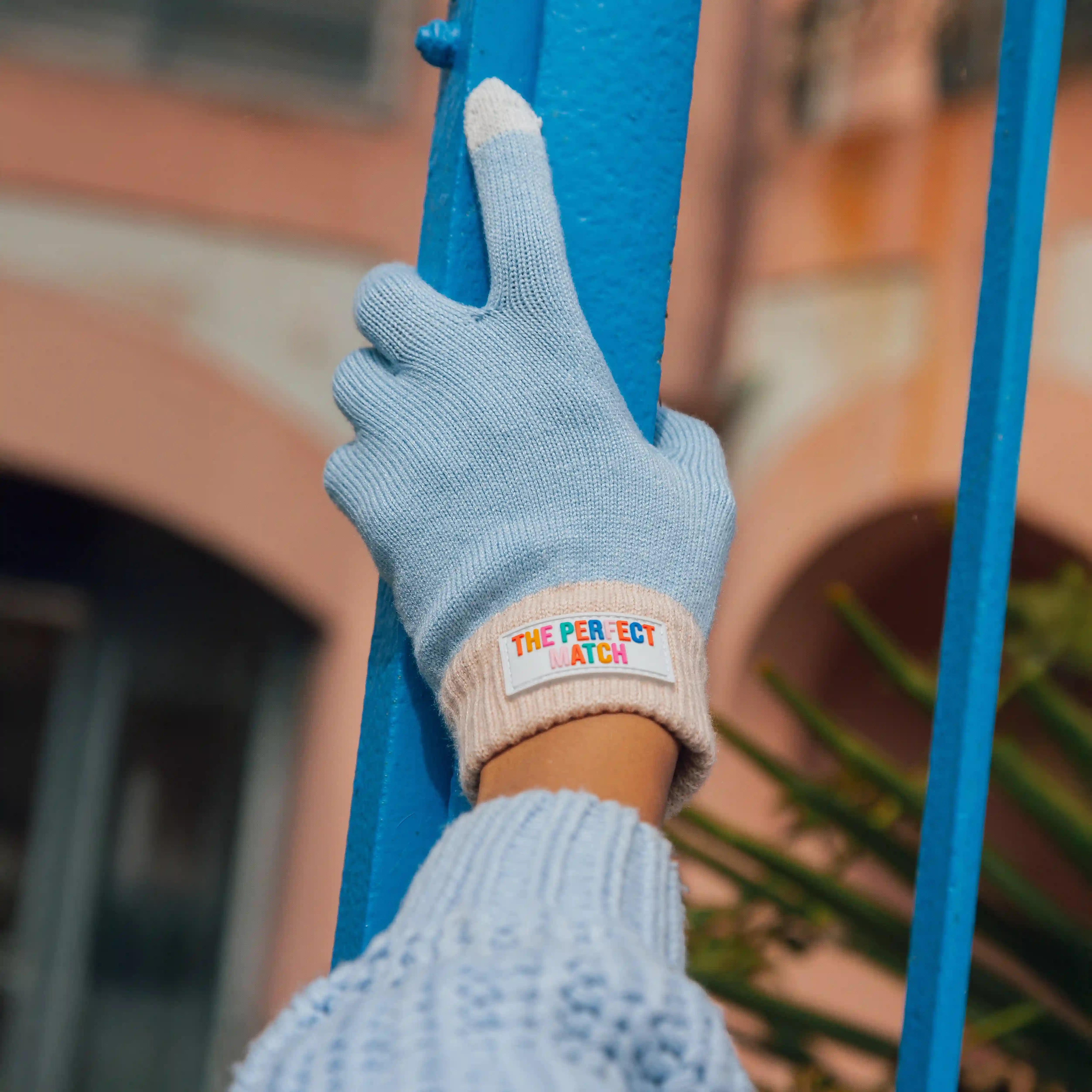 Guantes “The perfect match” azul