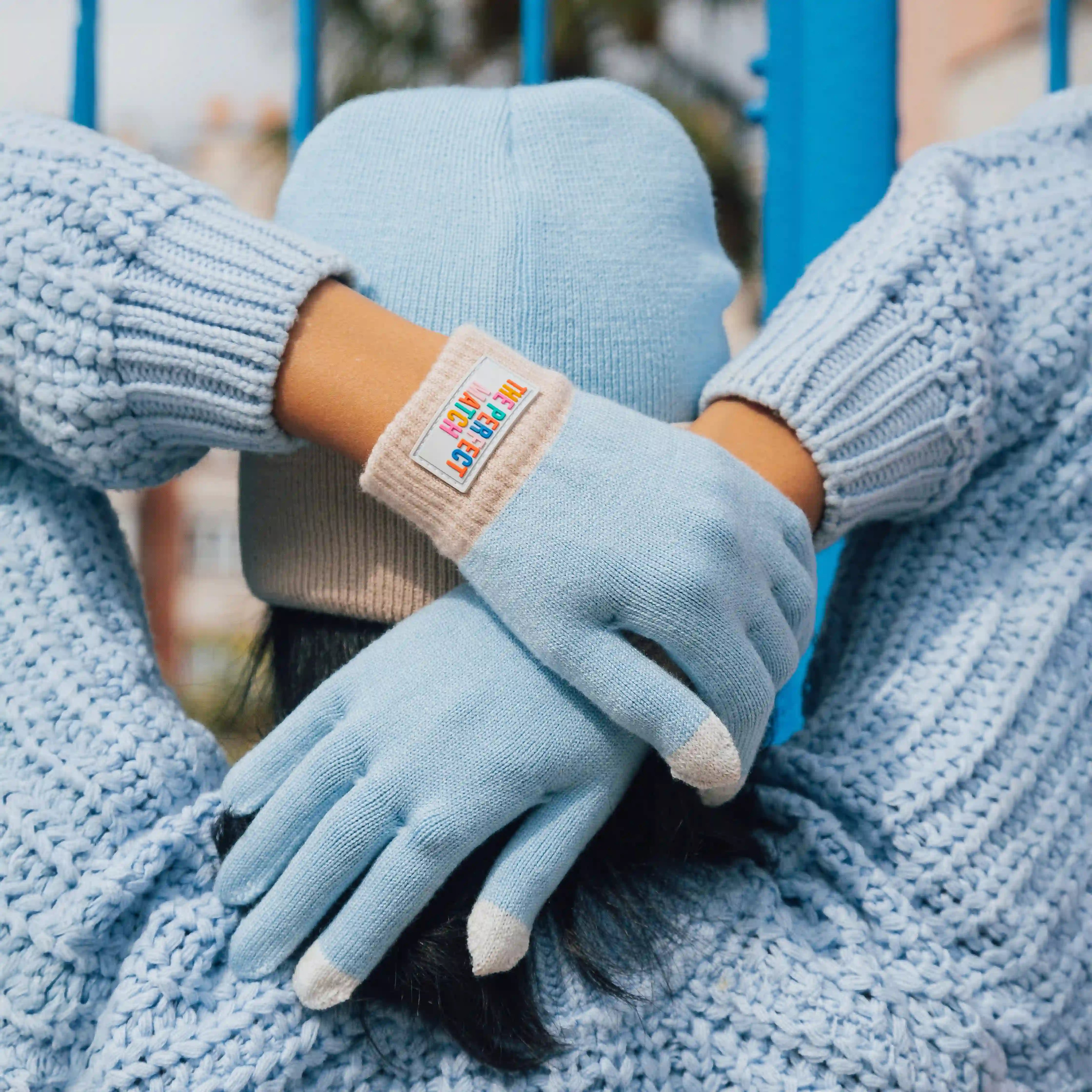 Guantes “The perfect match” azul