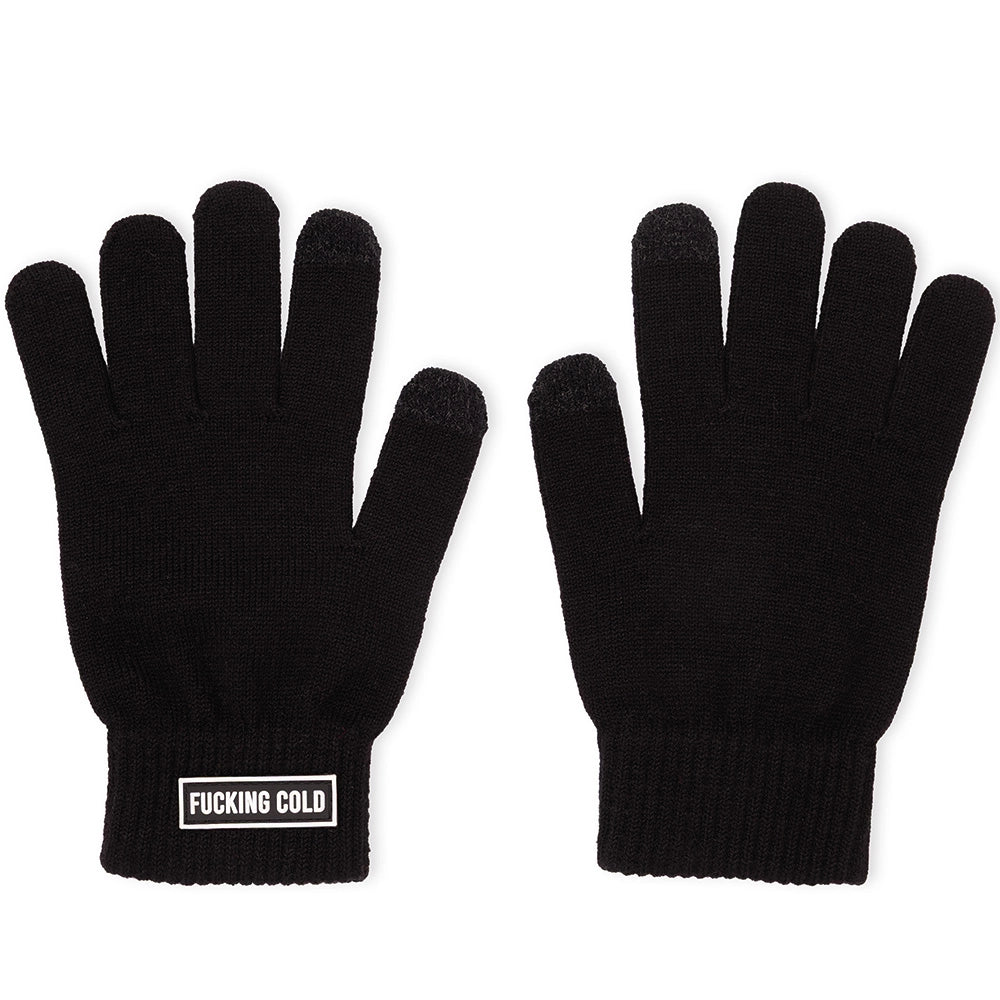 Guantes “Fucking cold” negro