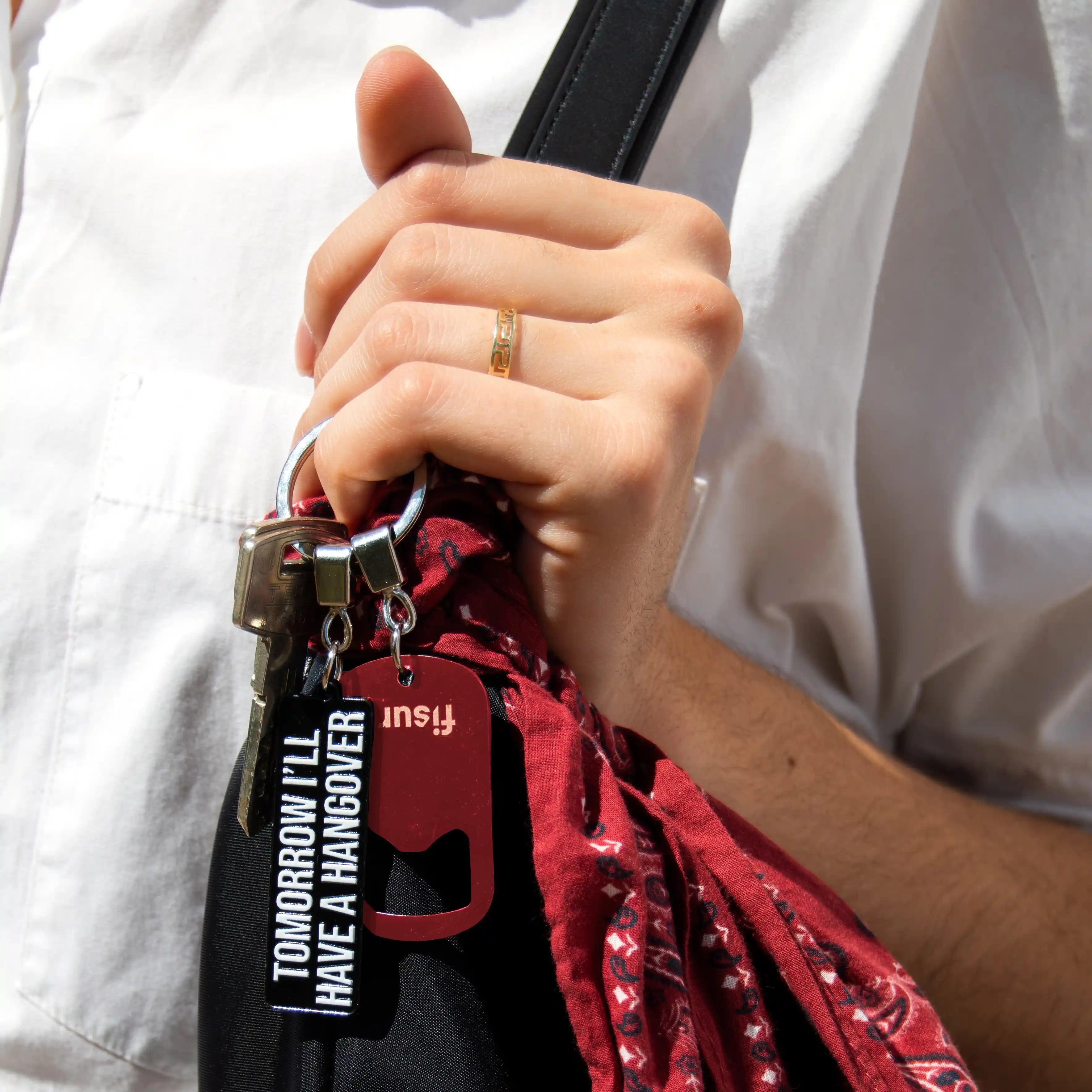 Llavero abridor “Tomorrow I’ll have a hangover”