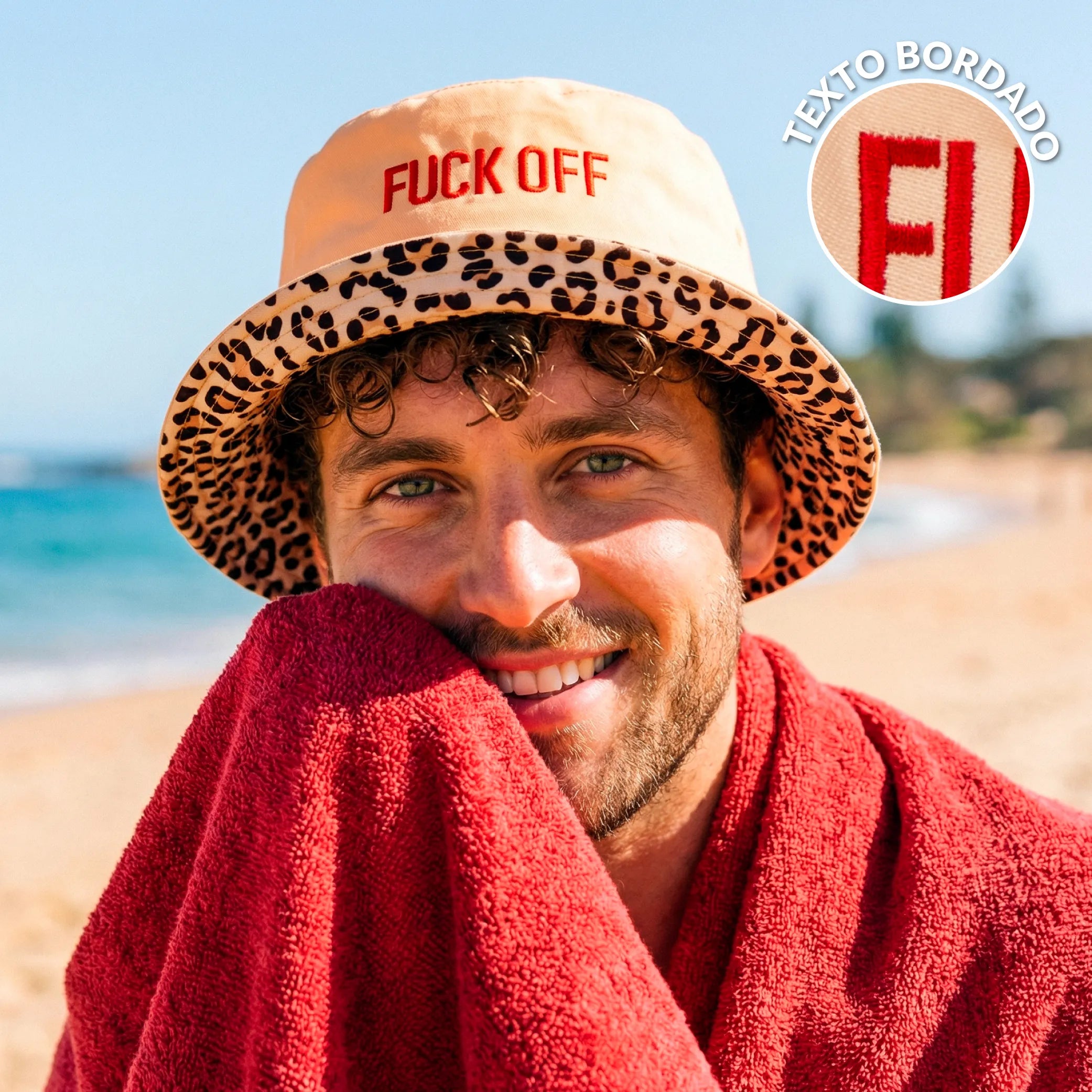 Gorro pescador “Fuck off”