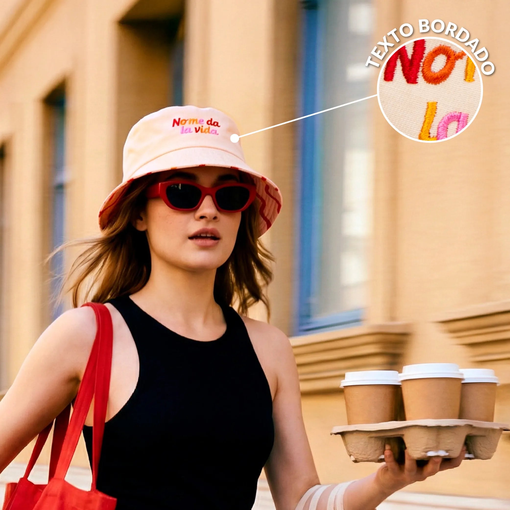 Gorro pescador “No me da la vida”