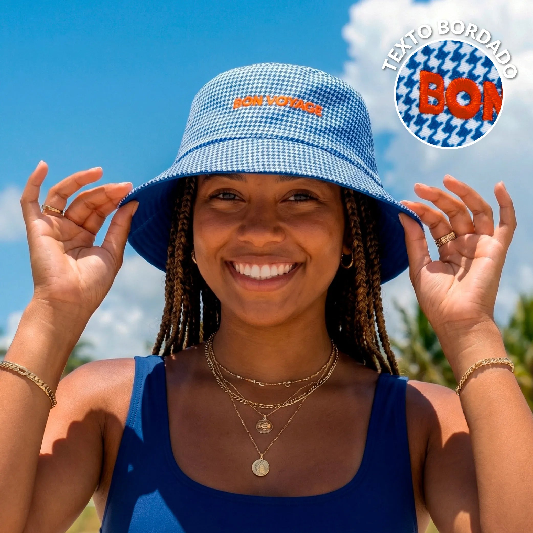 Gorro pescador “Bon voyage”