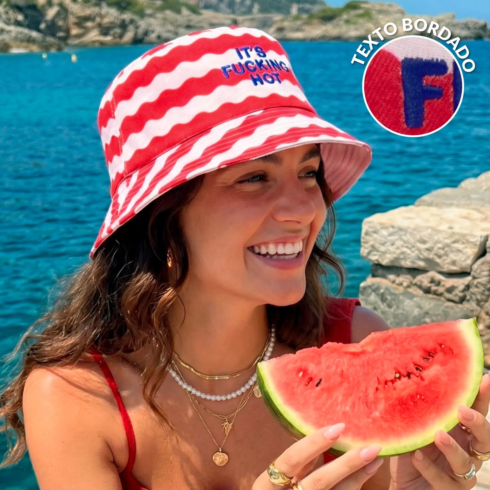 Gorro pescador “It’s fucking hot”