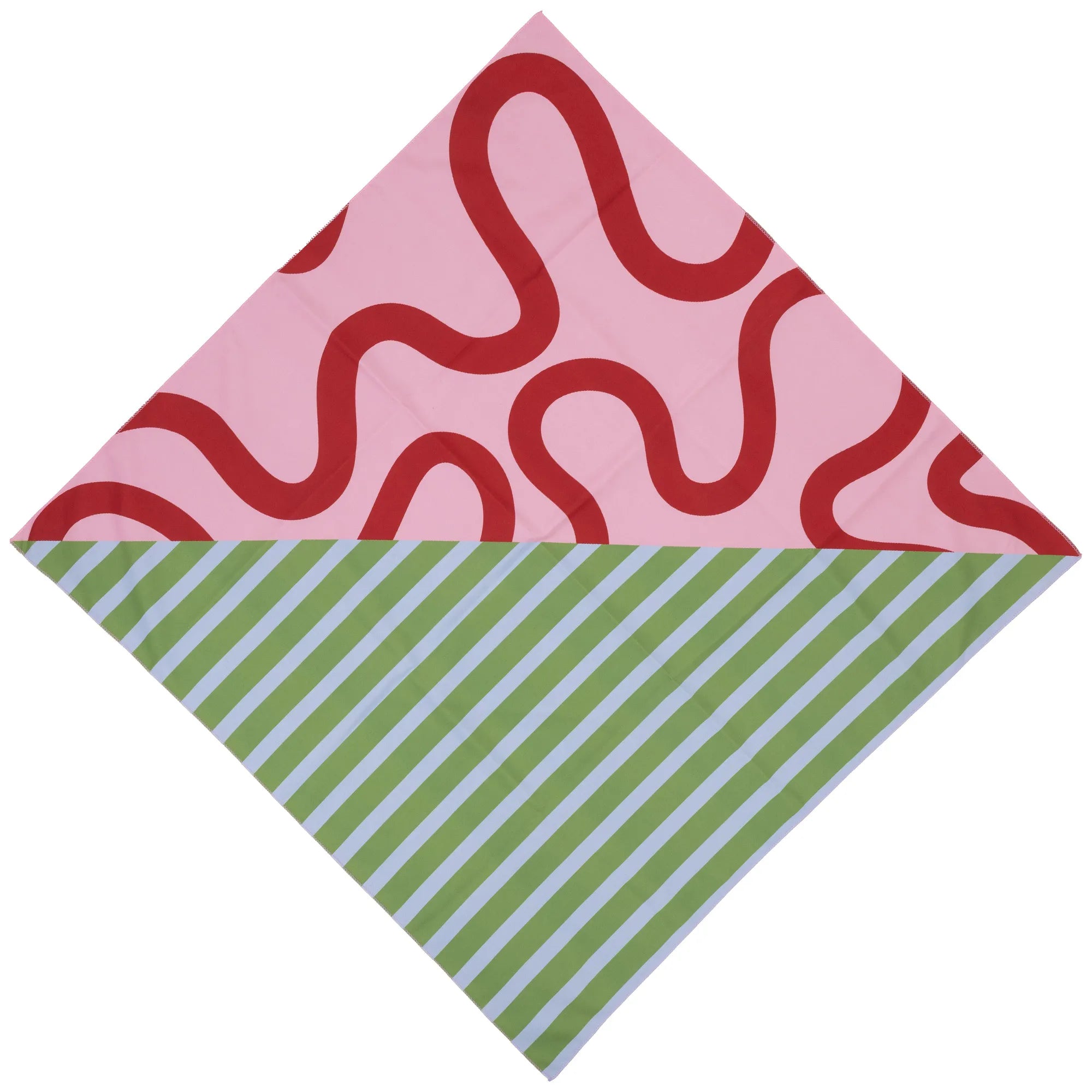 Bandana „Ondas y rayas“
