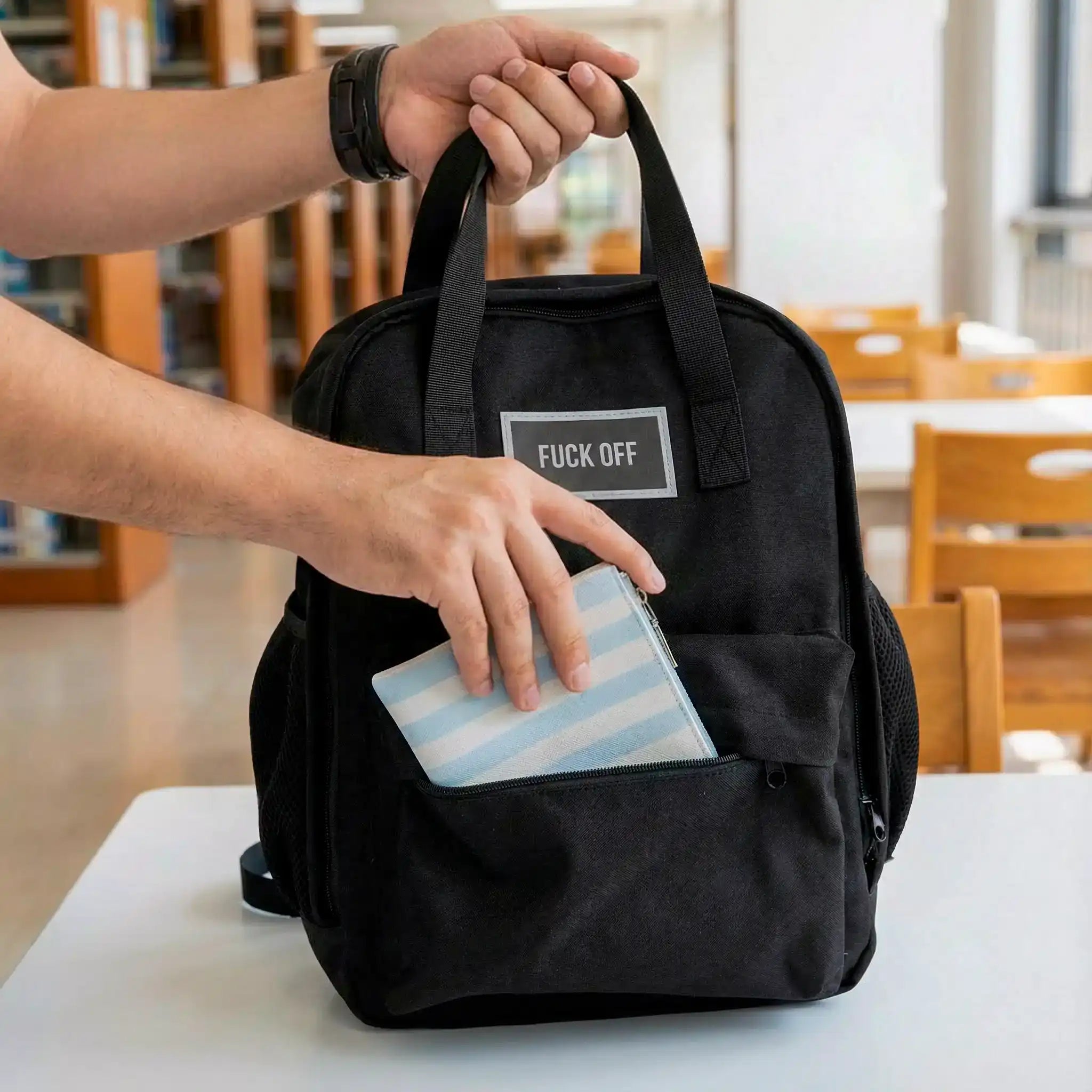 Mochila "Fuck off"
