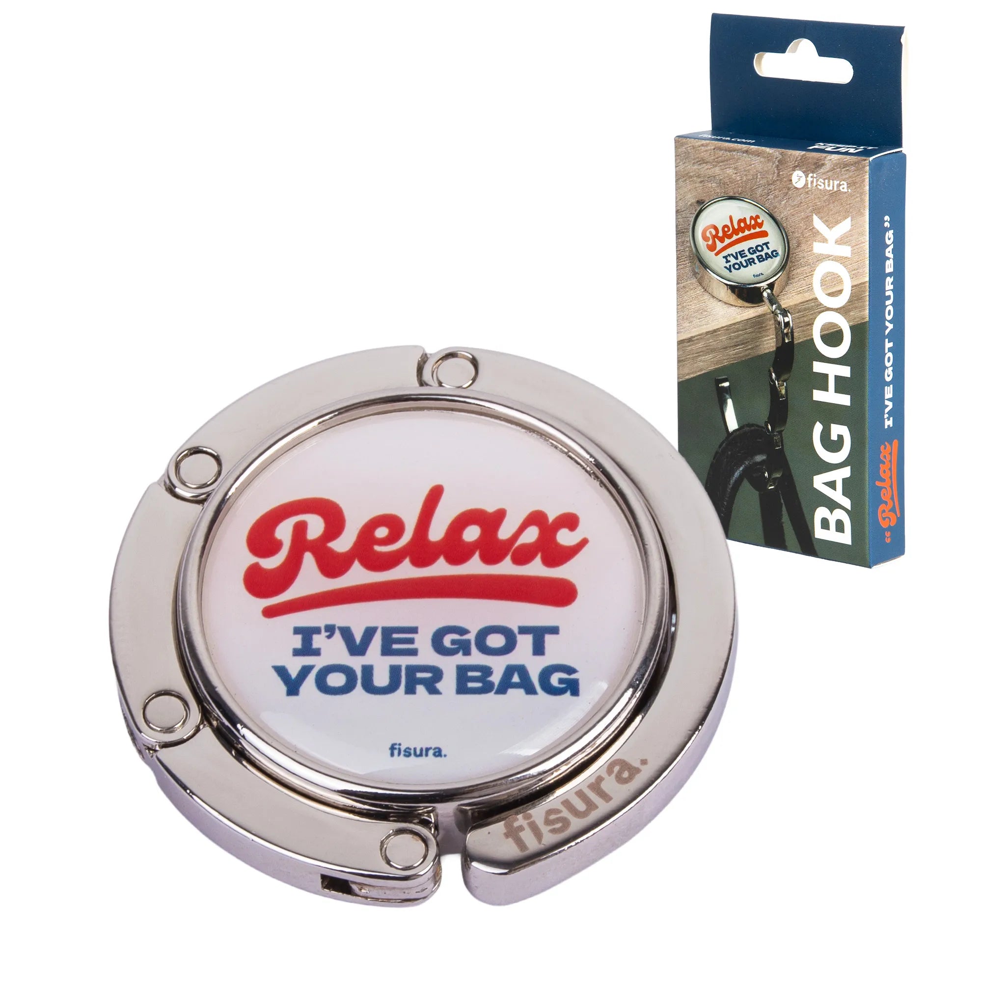Colgador bolso “Relax, I’ve got your bag”