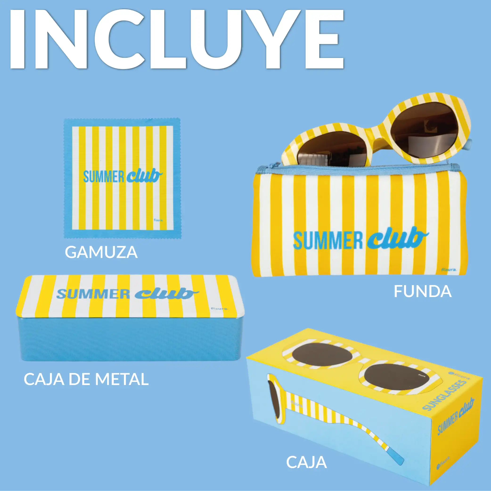 Gafas de sol "Summer club"