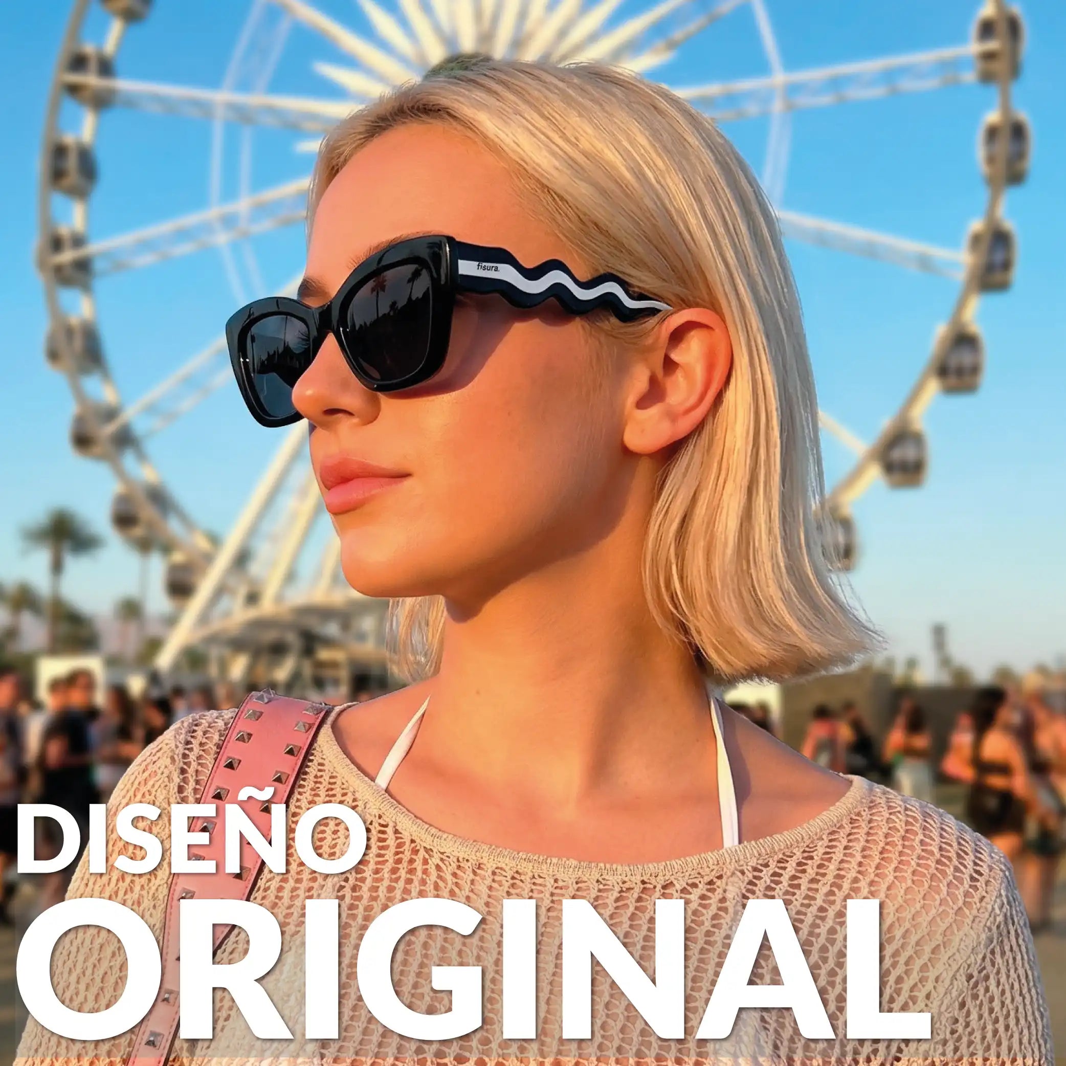 Gafas de sol ondas "La dolce vita"
