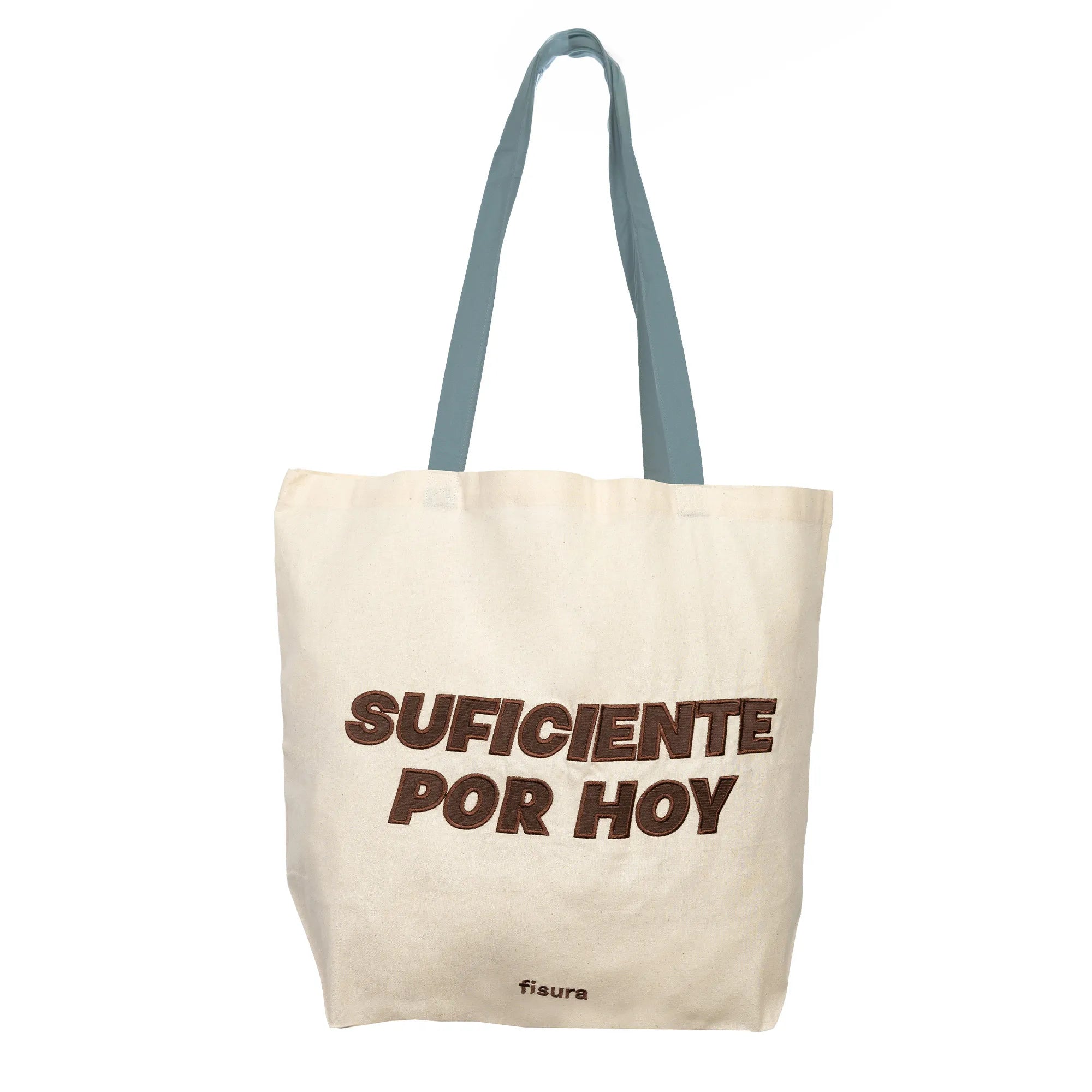 Tote bag pana "Suficiente por hoy”