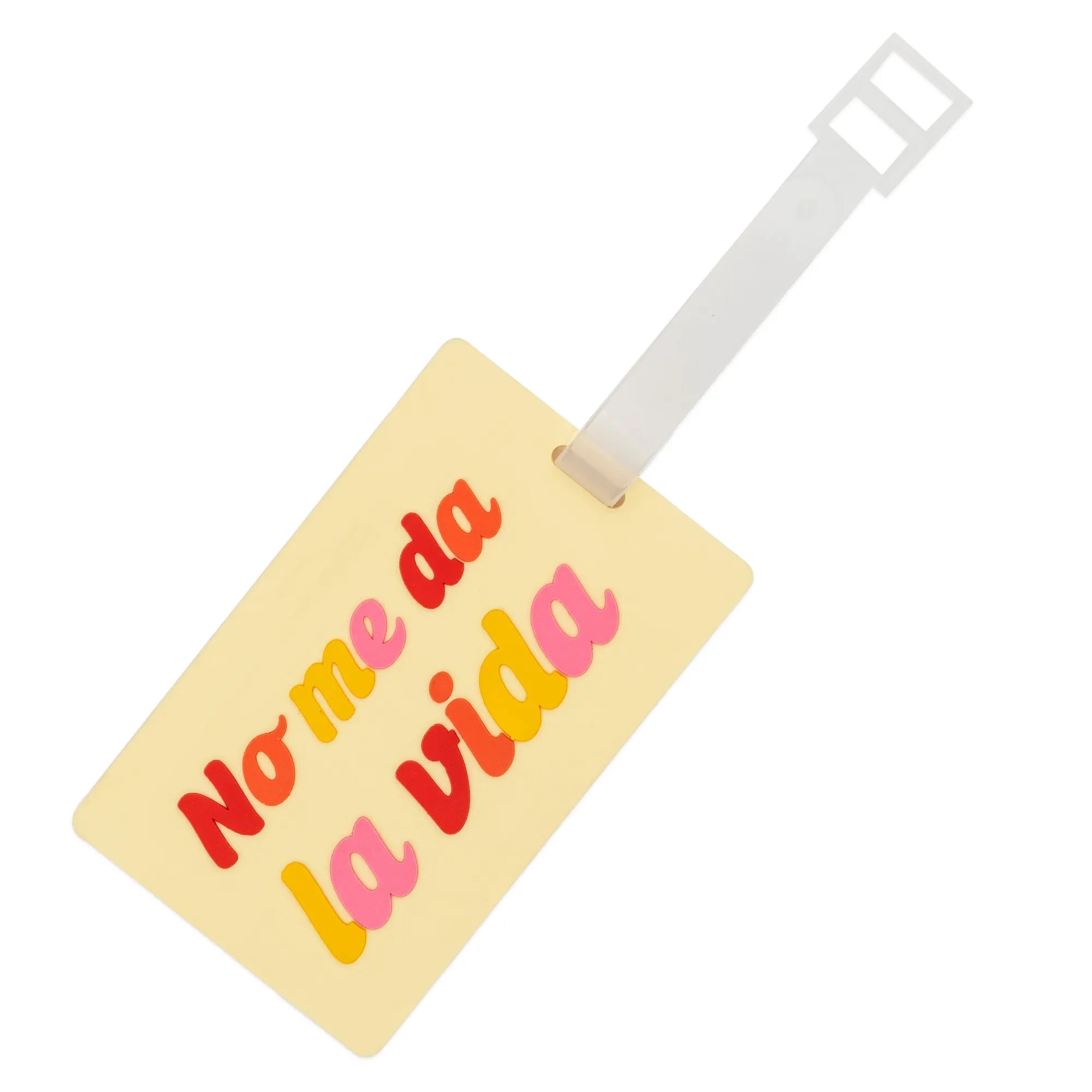 Kofferanhänger „No me da la vida“