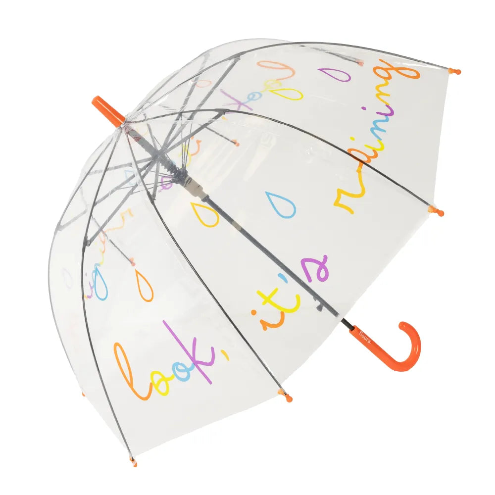 Paraguas infantil “look, it’s raining”