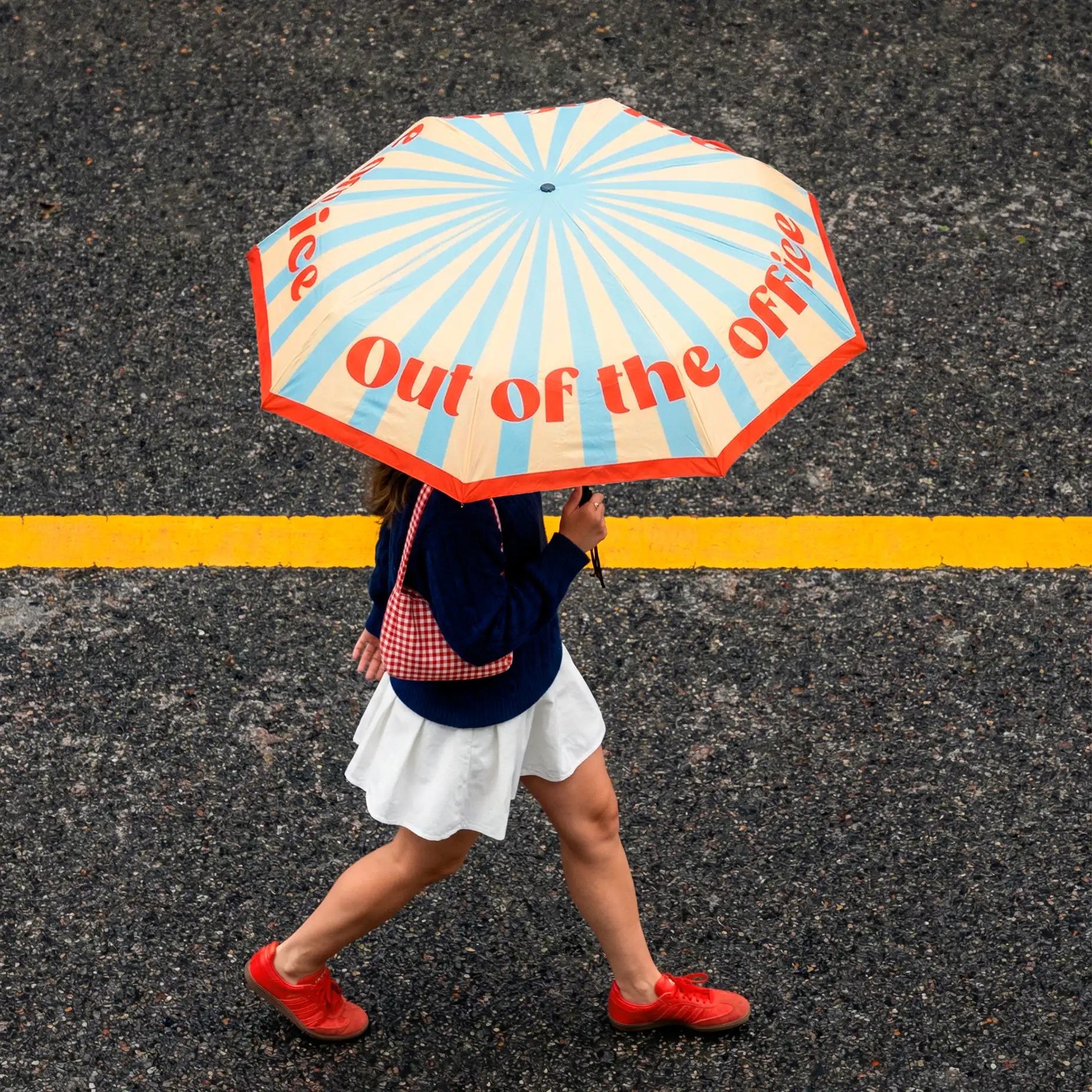 Paraguas plegable "Out of the office"