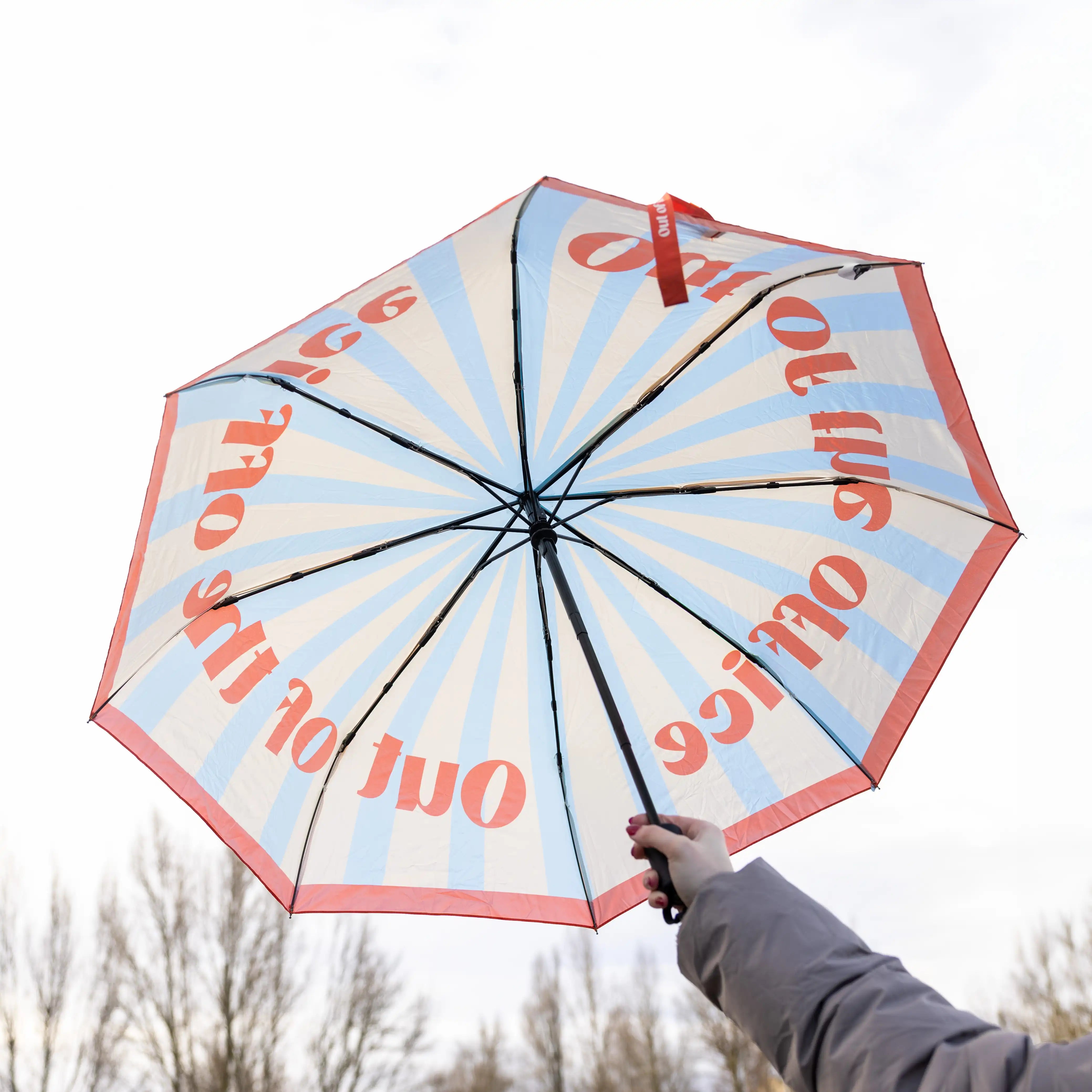 Paraguas plegable "Out of the office"