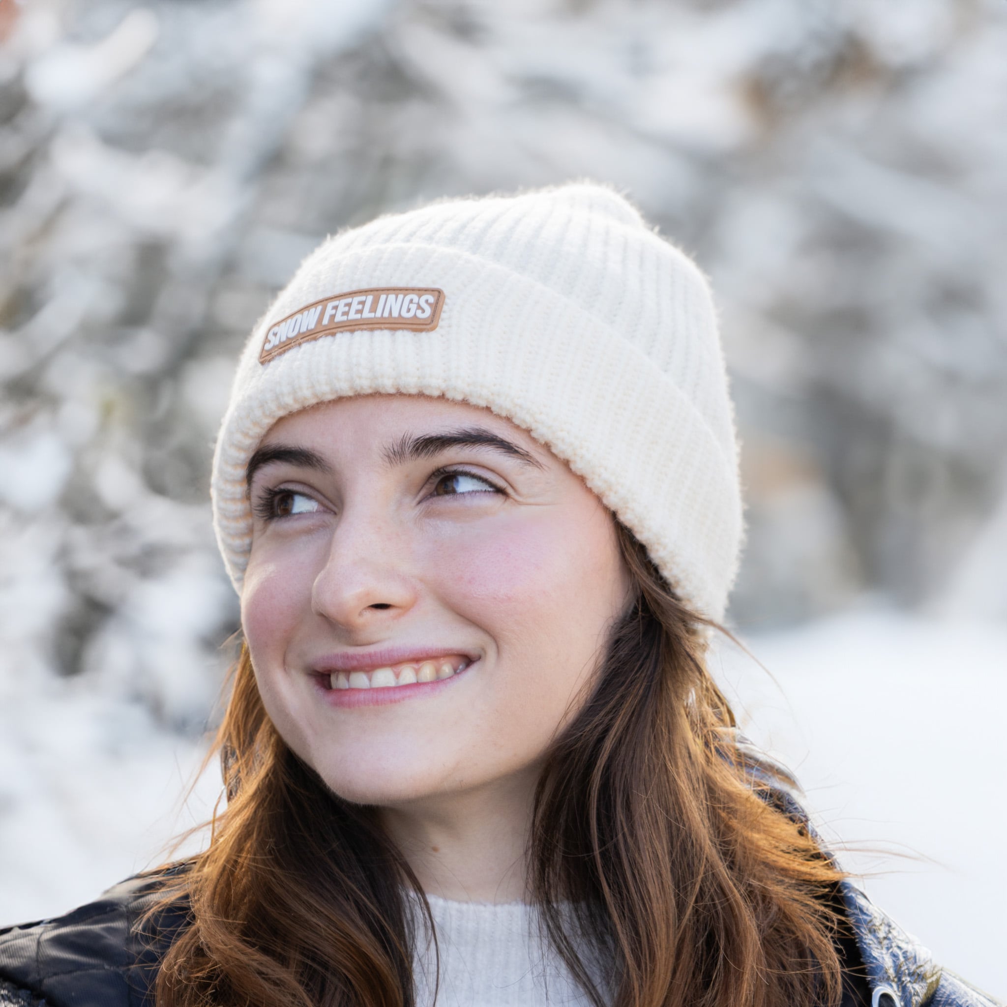 Gorro de canalé "Snow feelings"