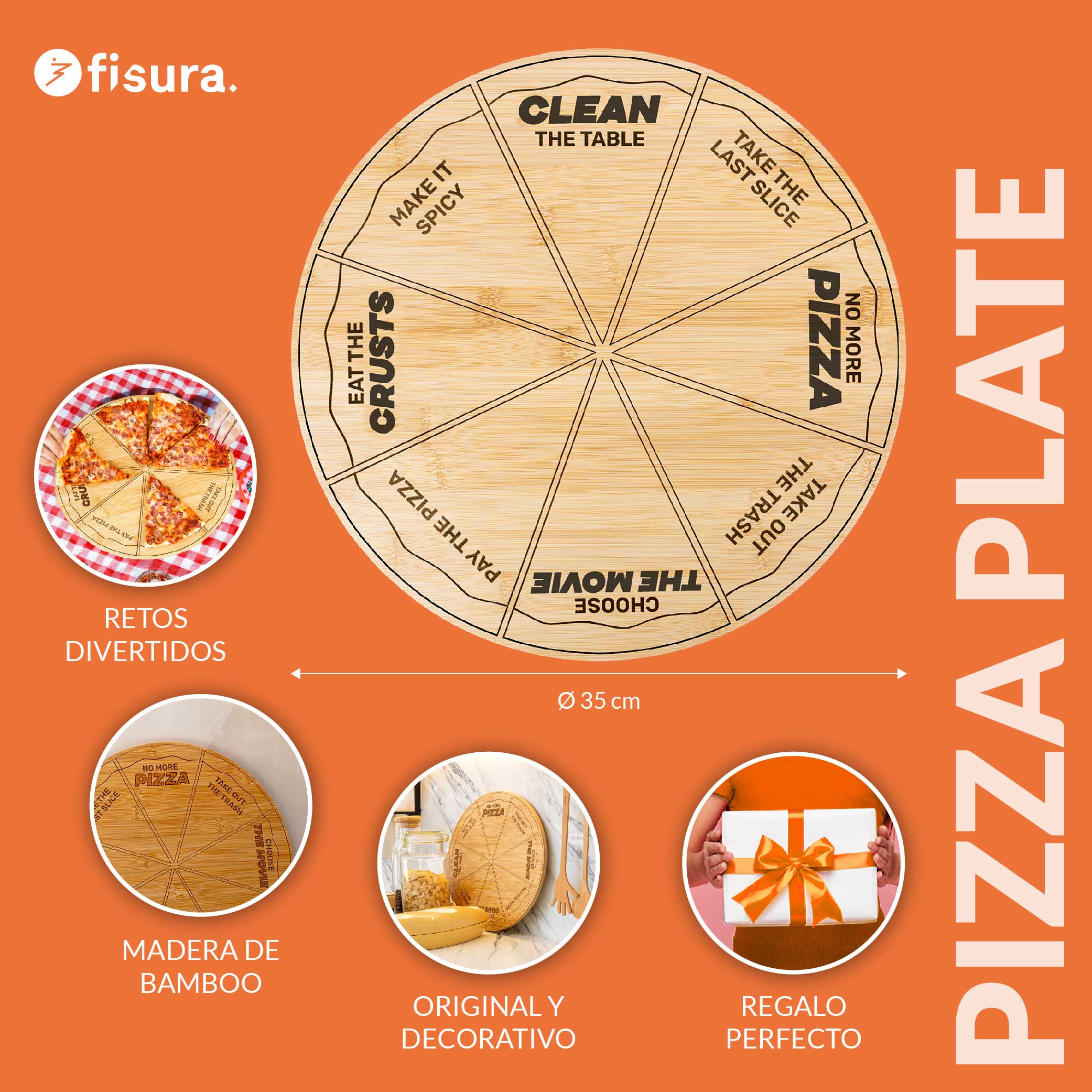 Plato pizza