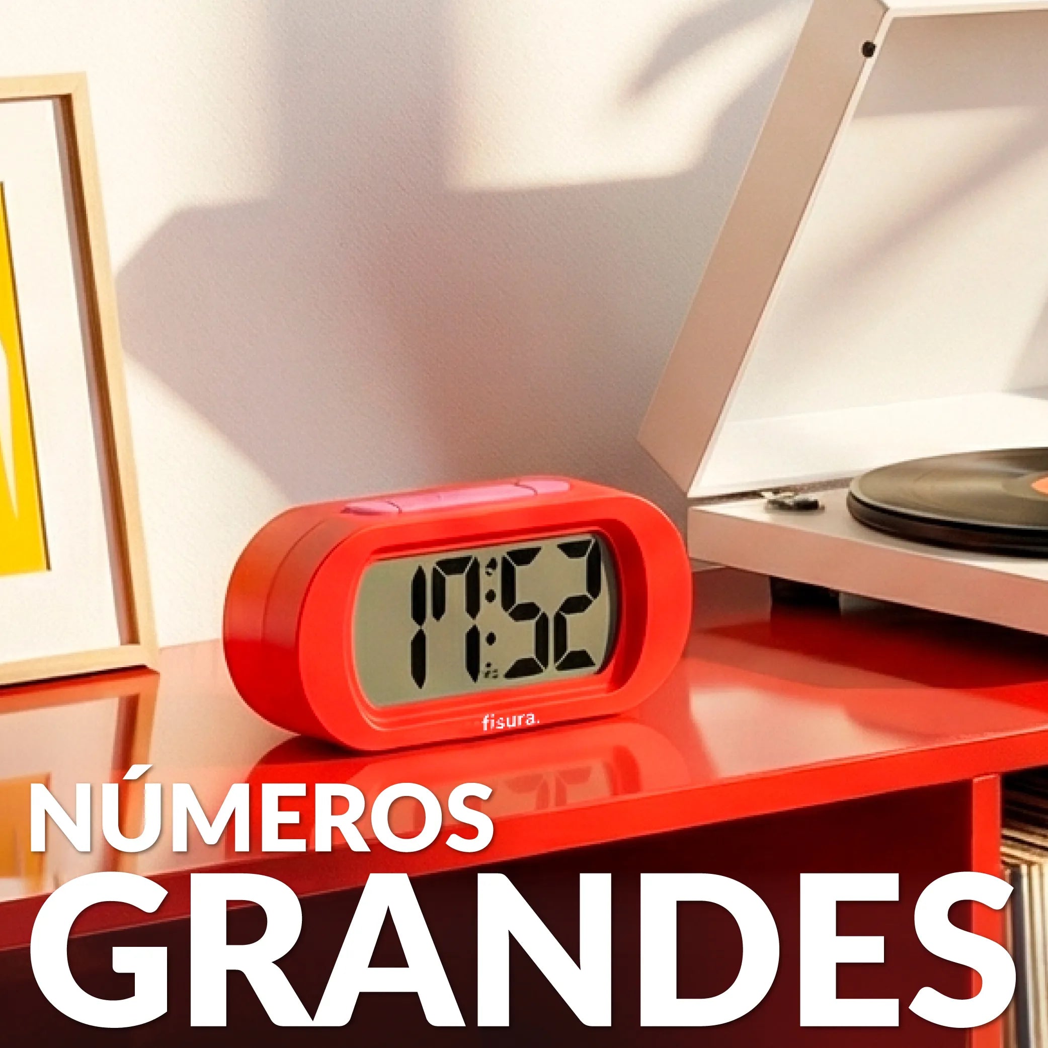 Reloj gummy rojo