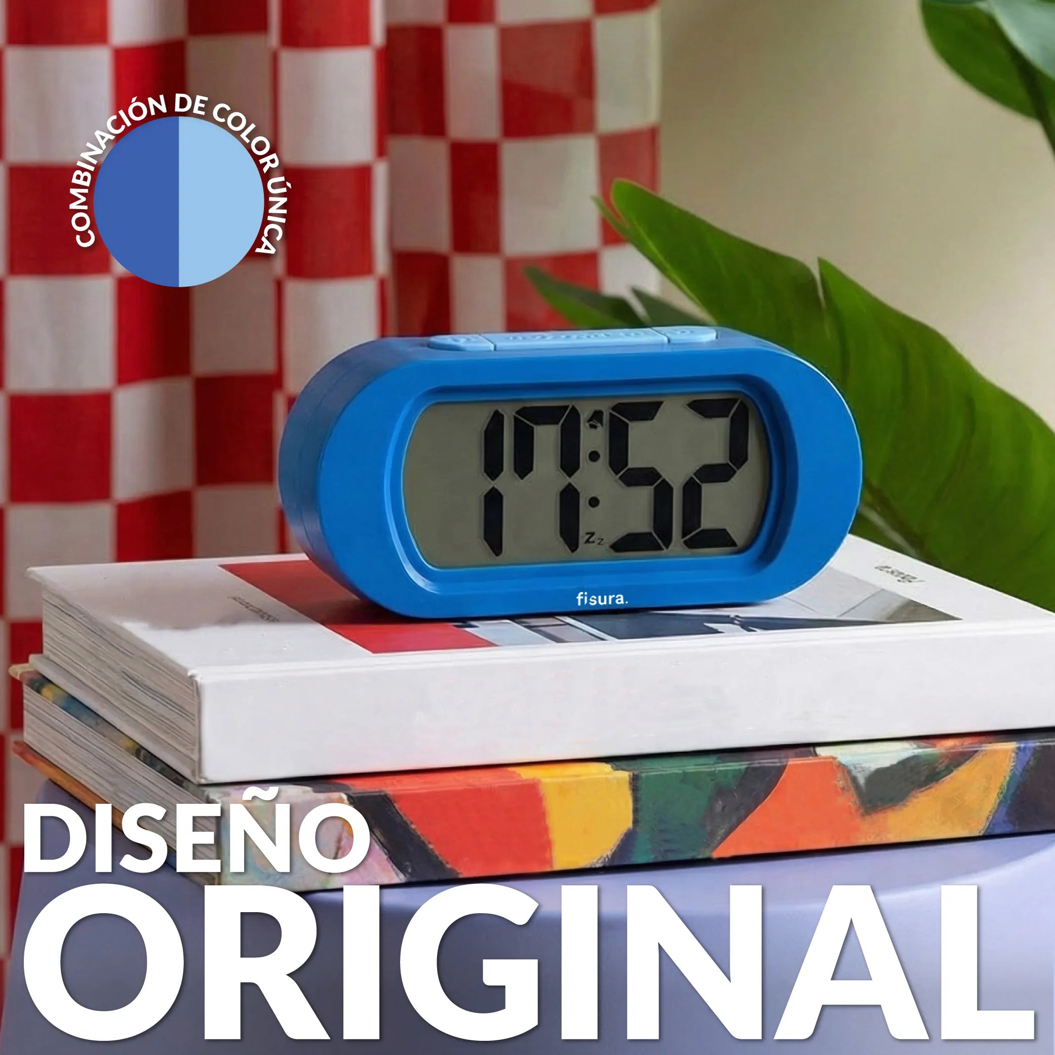 Reloj gummy azul