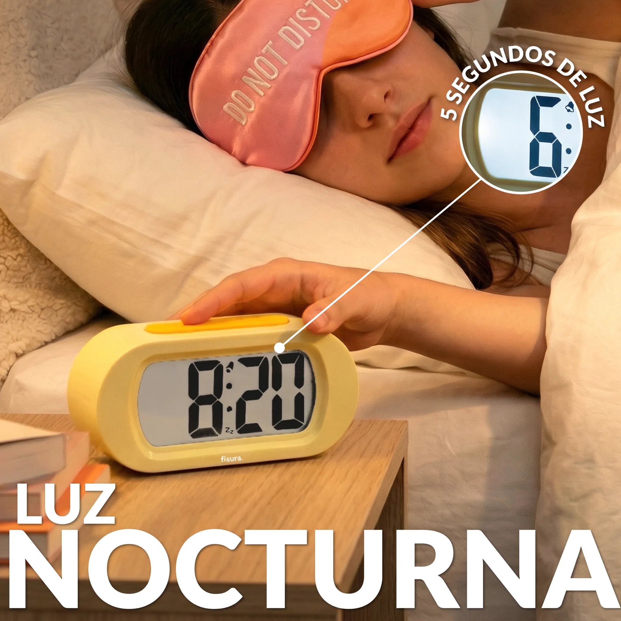 Reloj gummy amarillo