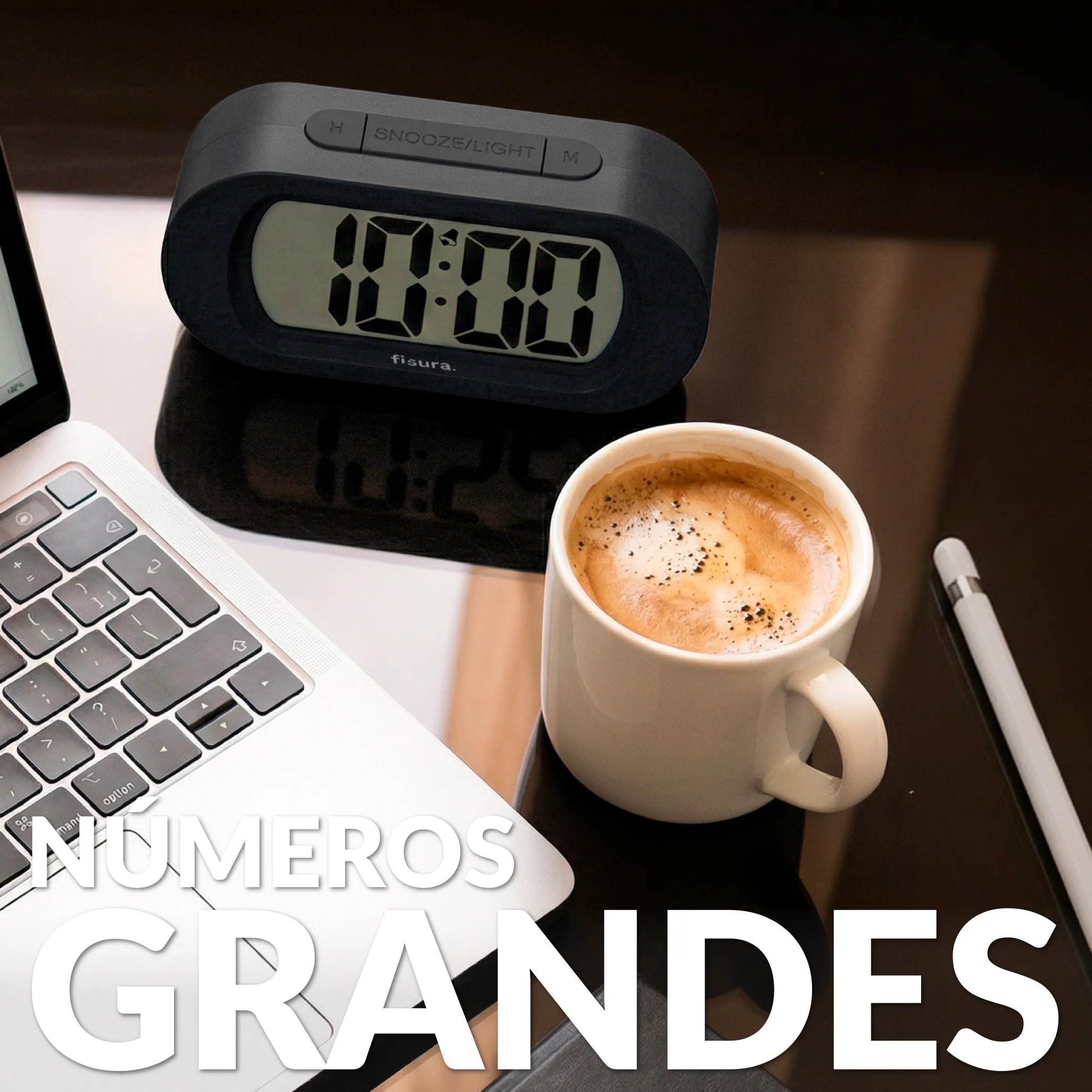 Reloj gummy negro