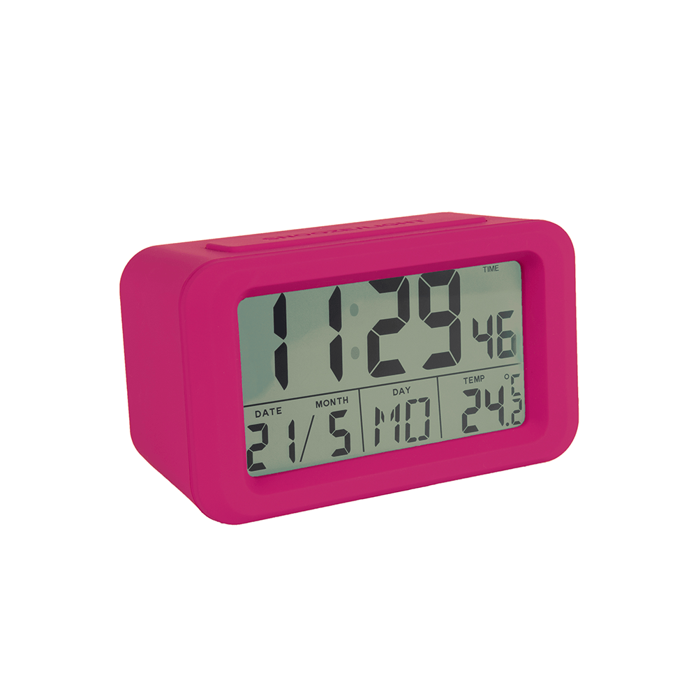 Reloj despertador digital Orquídea
