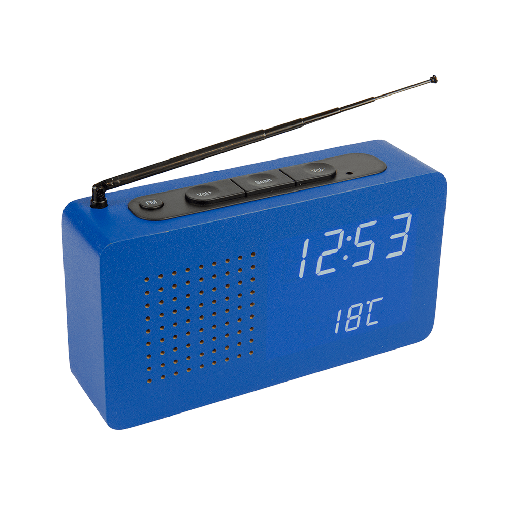 Radio reloj - Azul