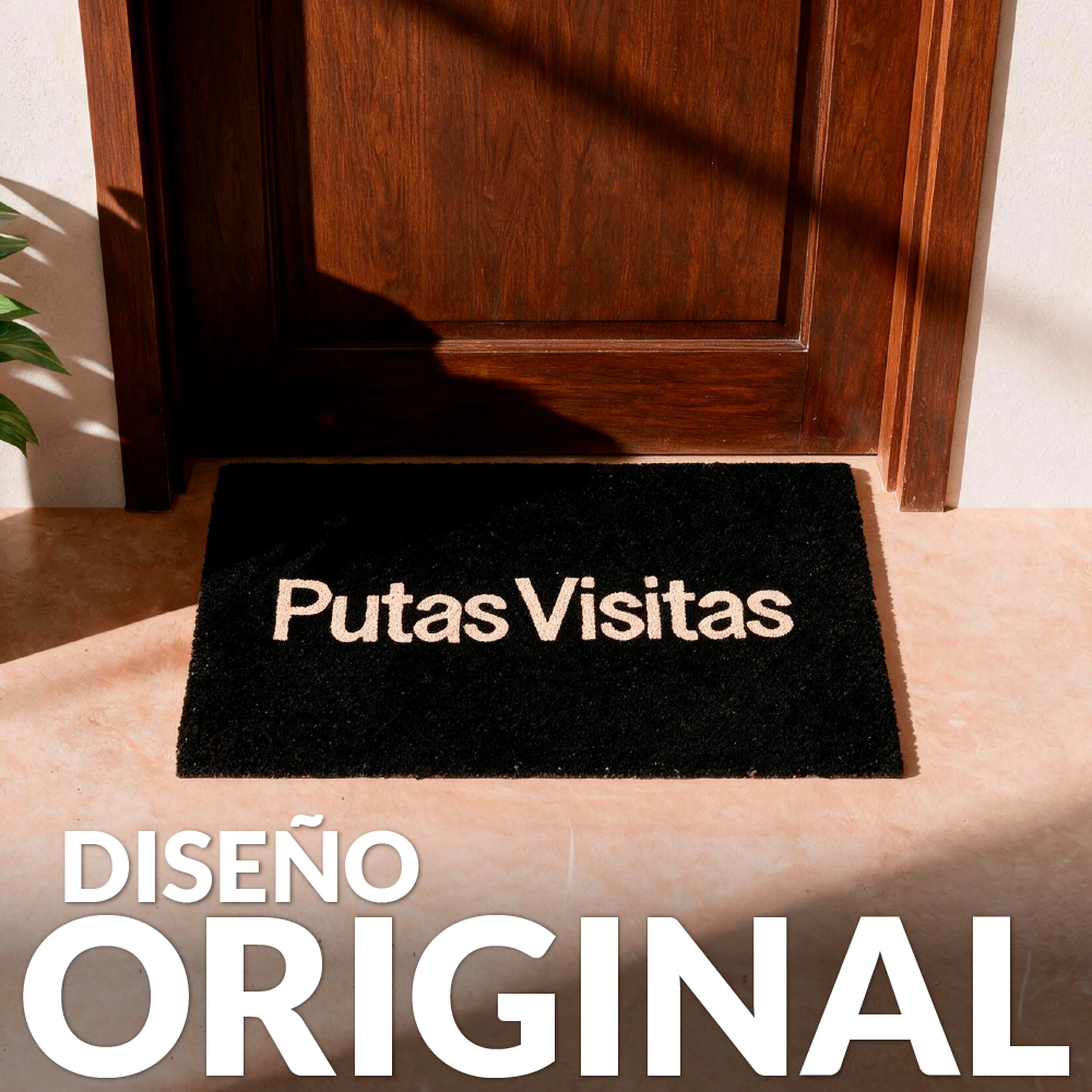 Felpudo "Putas Visitas"
