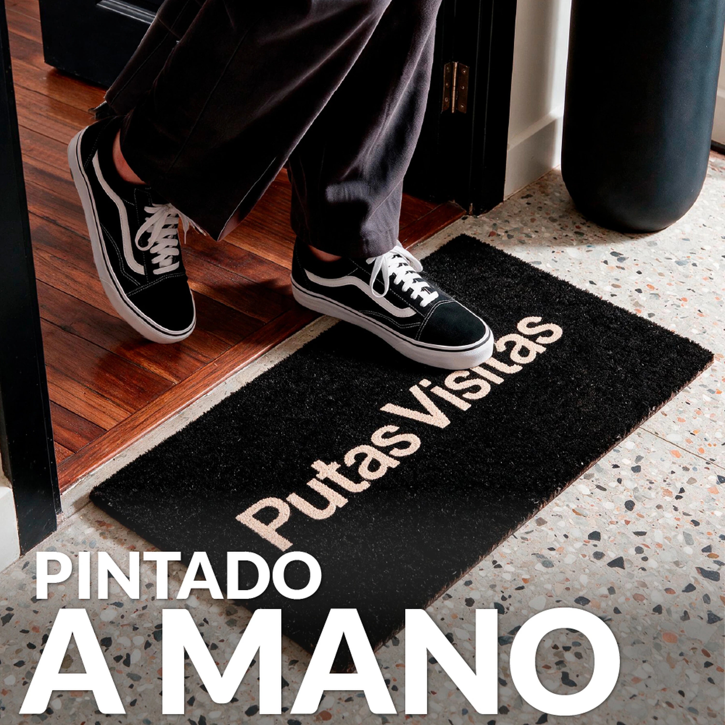 Felpudo "Putas Visitas"
