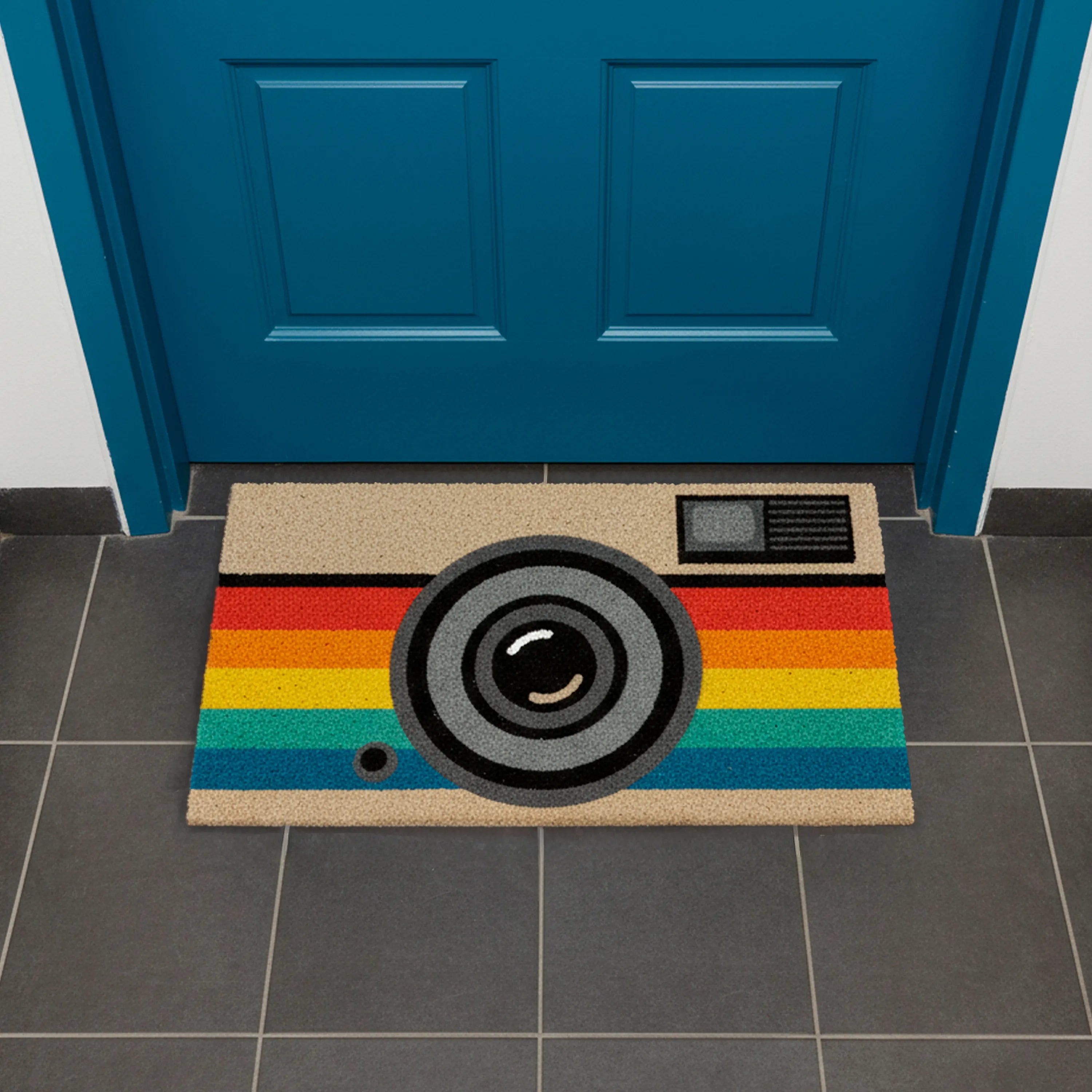 Felpudo "Cámara retro"