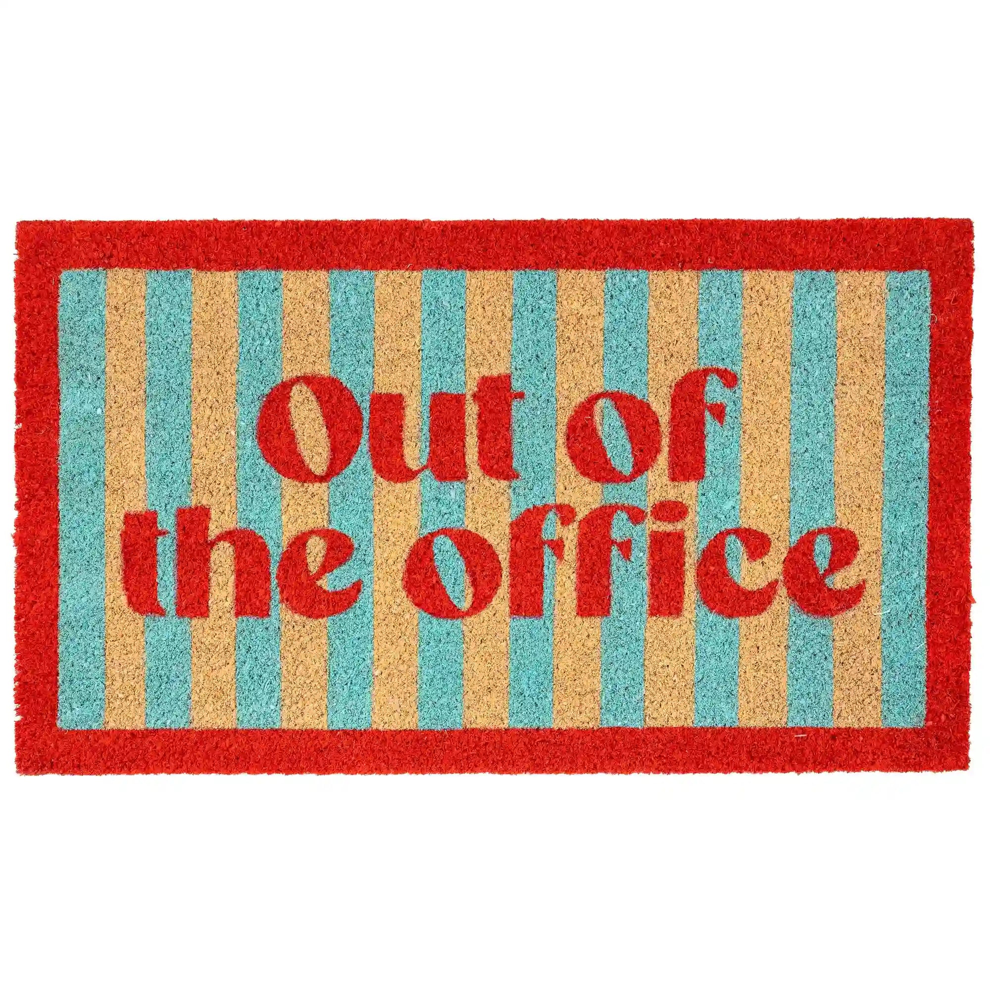 Felpudo " Out of the office"