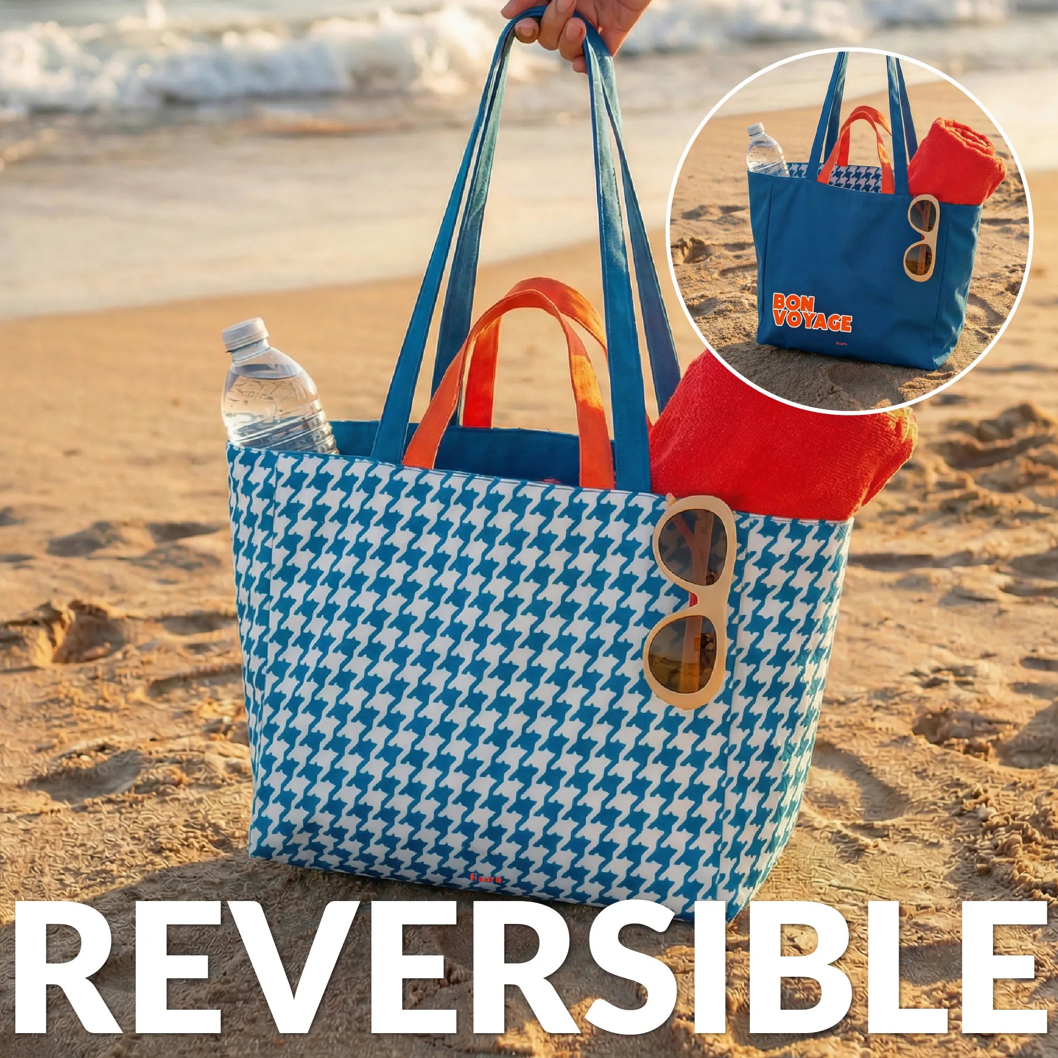 Sac de plage “Bon voyage”