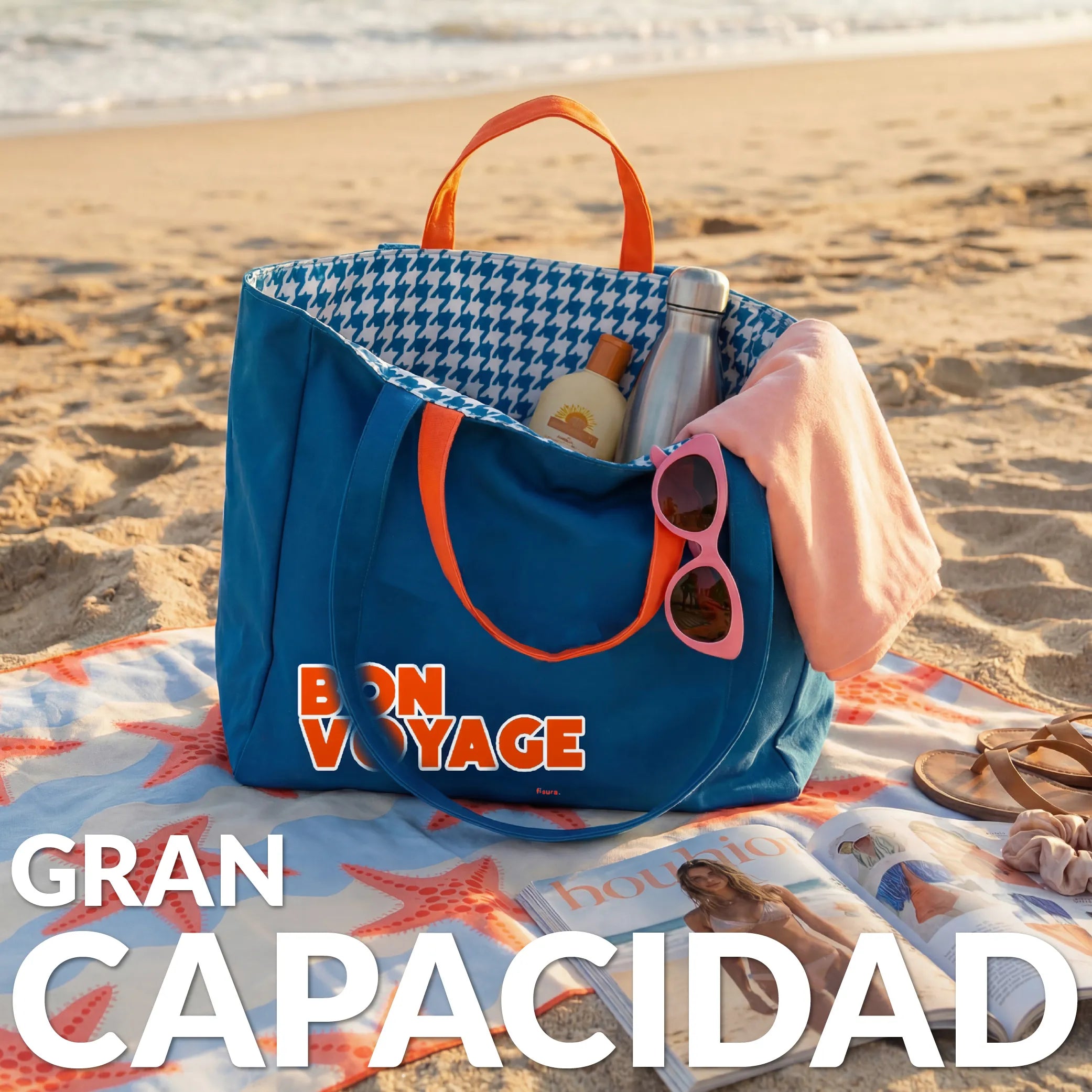 Sac de plage “Bon voyage”