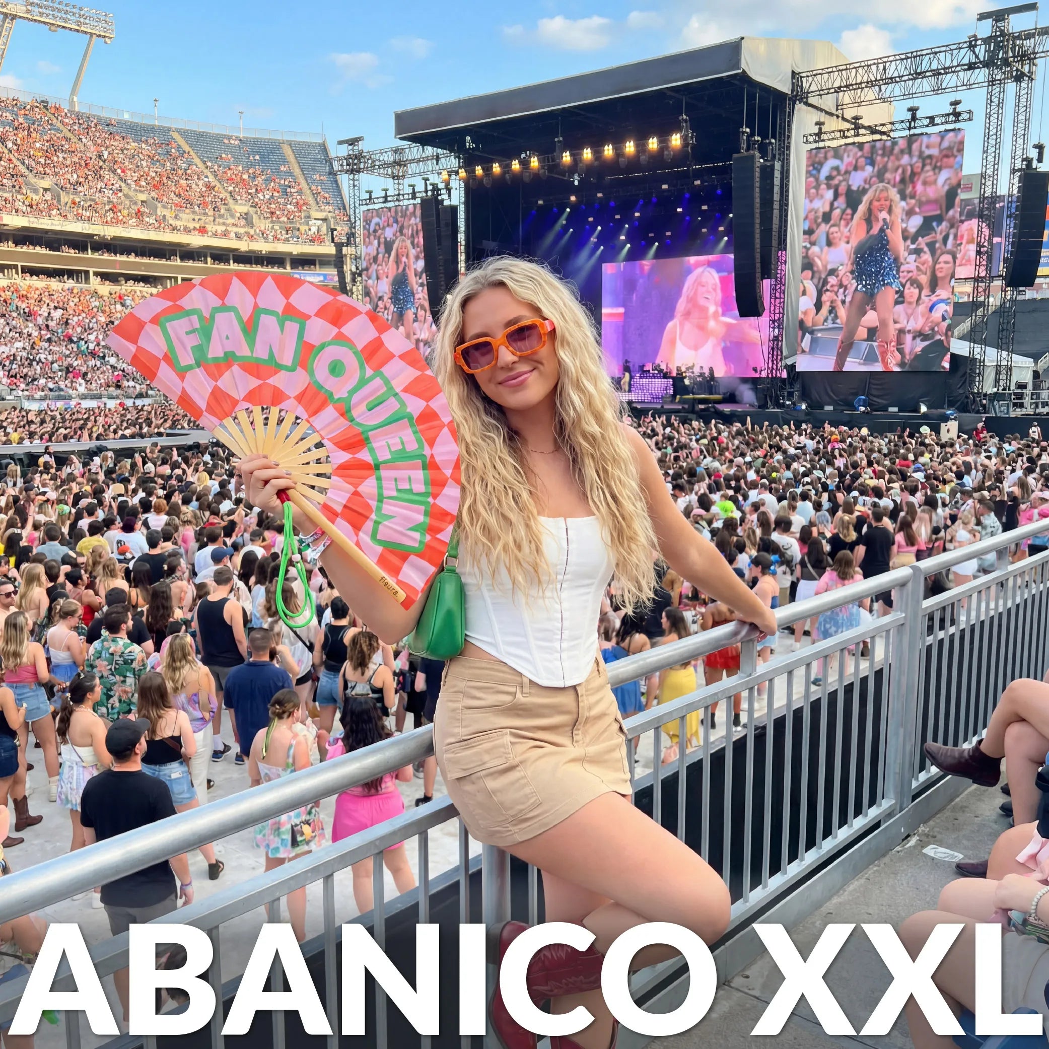 Ventaglio XXL "Fan queen"