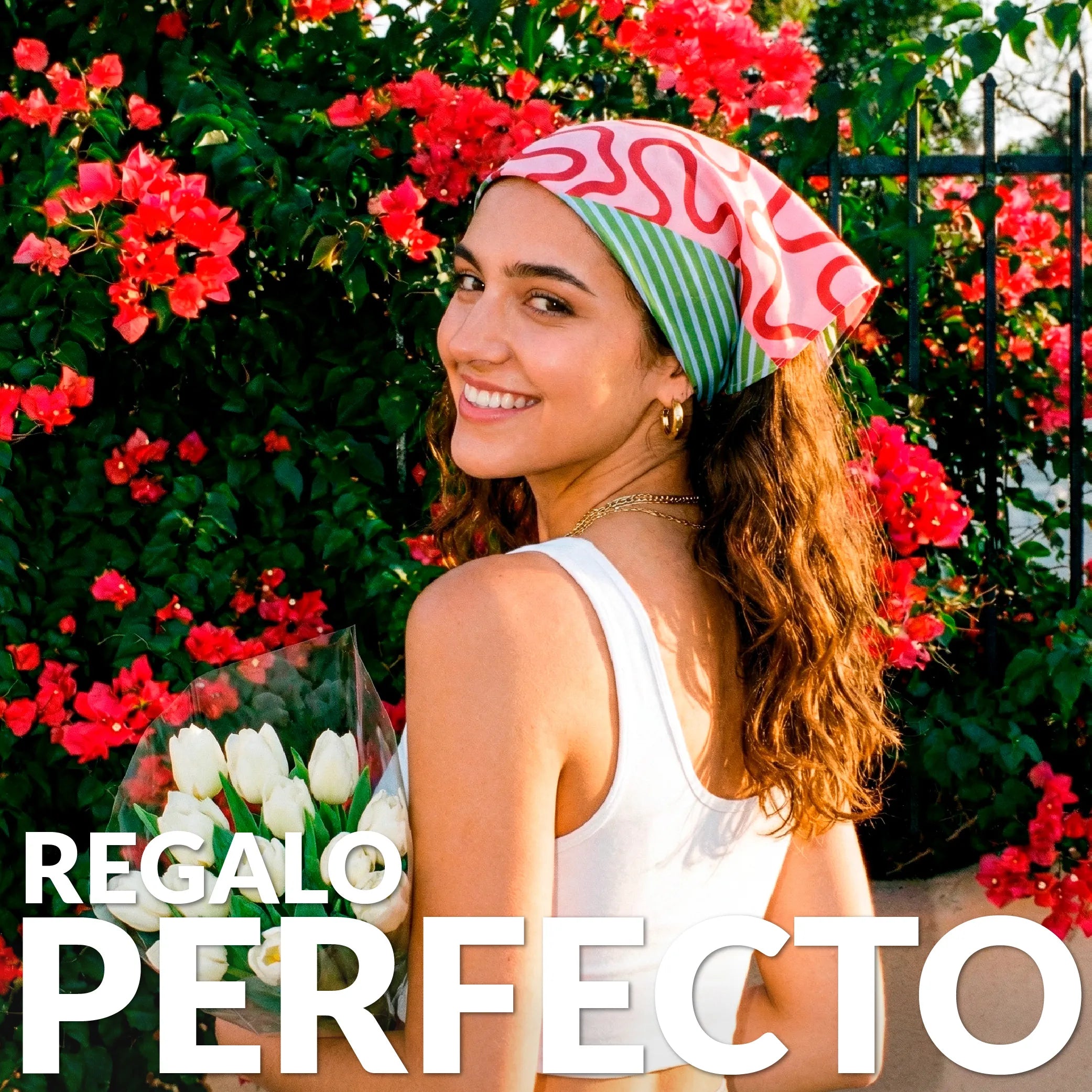 Bandana “Ondas y rayas”