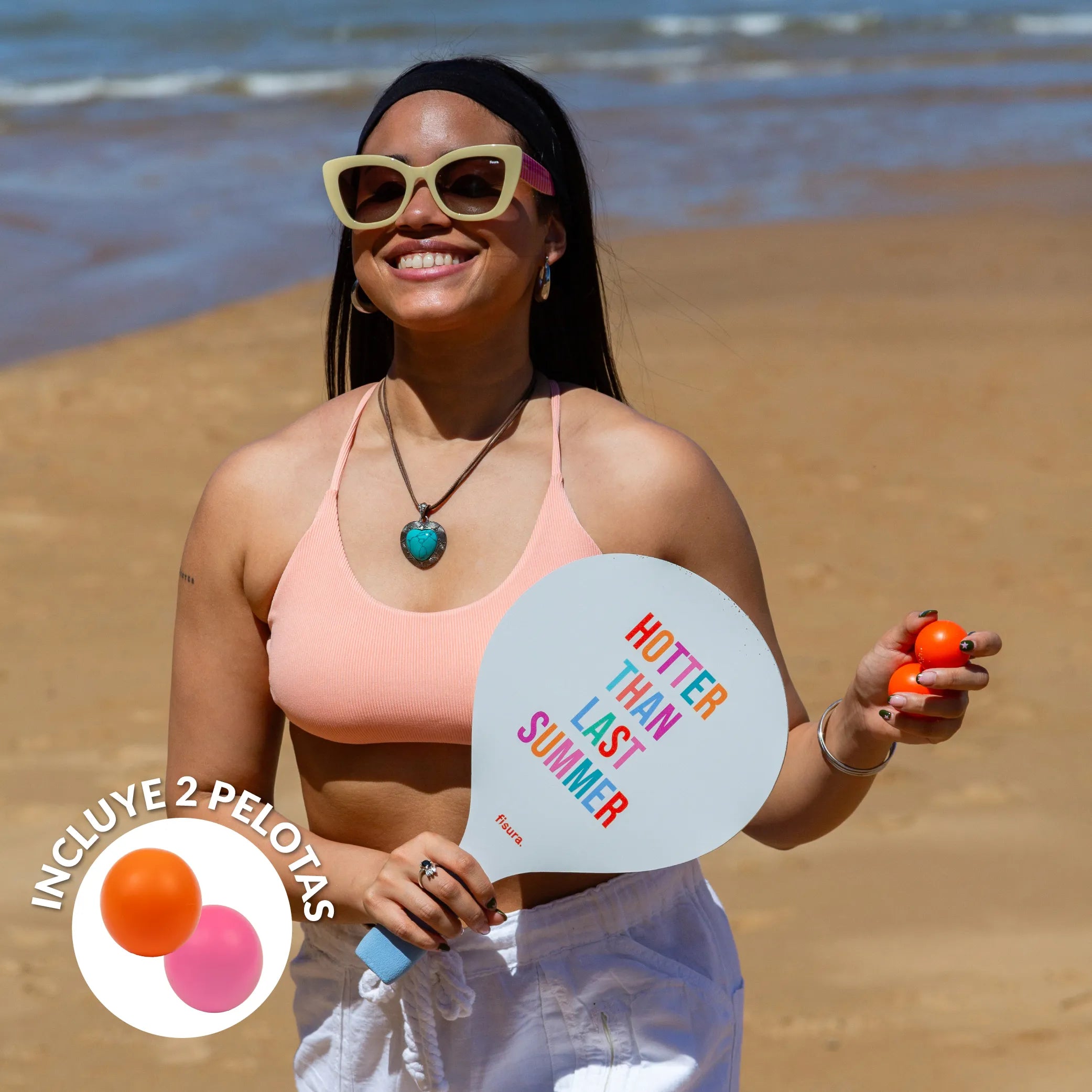 Palettes de plage “Hotter than last summer"