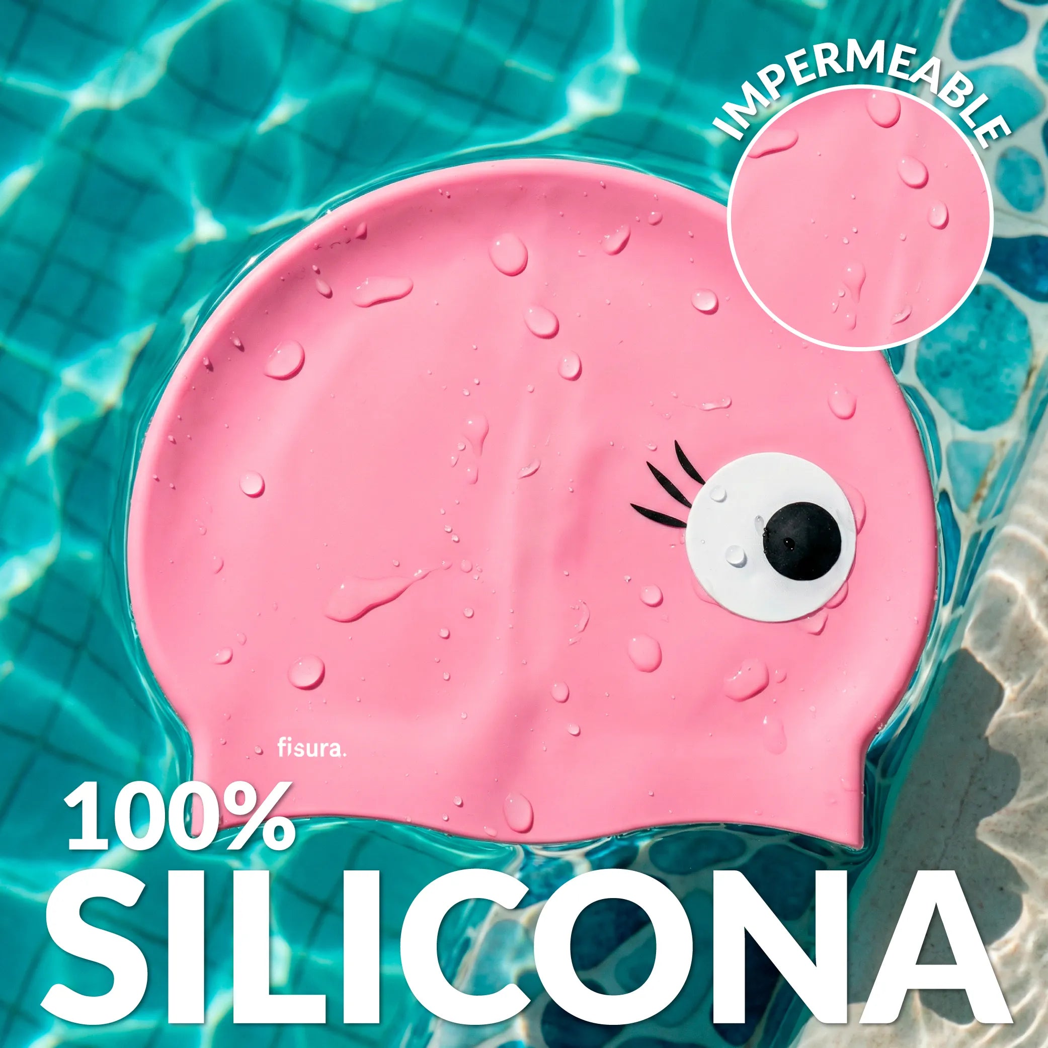 Gorro de piscina “Ojos”