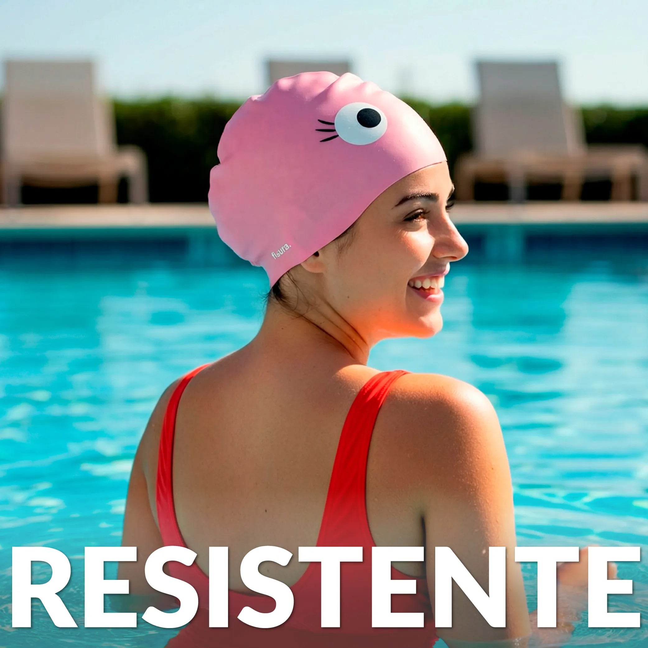 Gorro de piscina “Ojos”