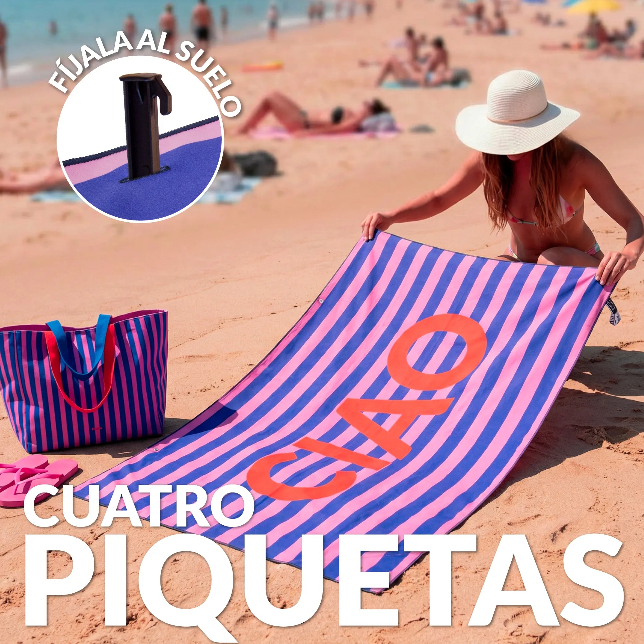 Toalla playa "Ciao"