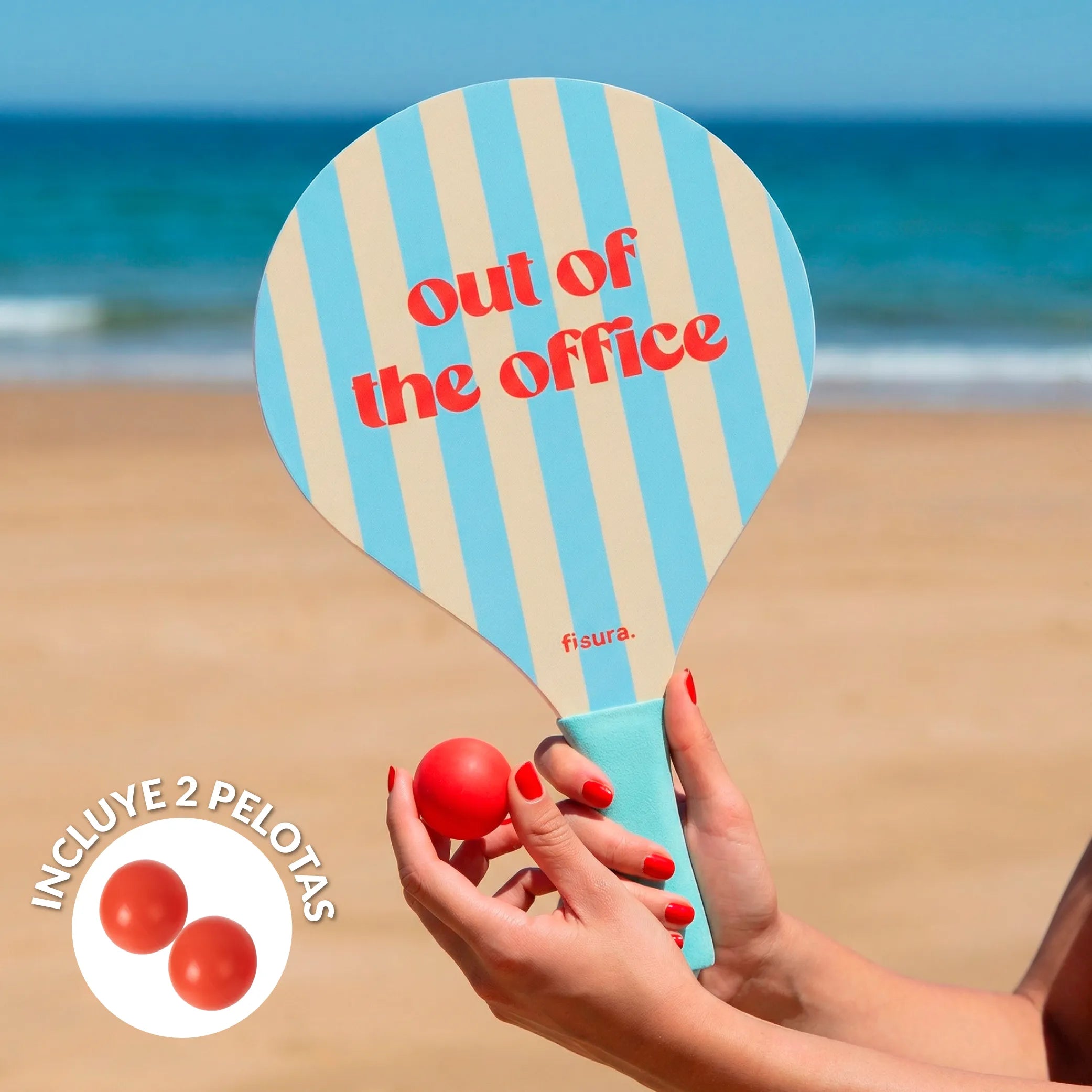 Pelles de plage "Out of the office"